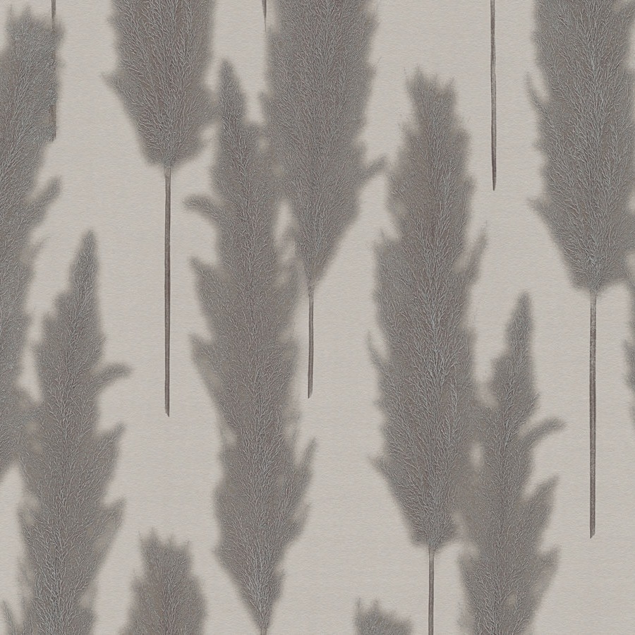A.S. Creation | #Hygge | 386314 | Vliestapete | Naturoptik | 0.53 x 10.05 m | Grau