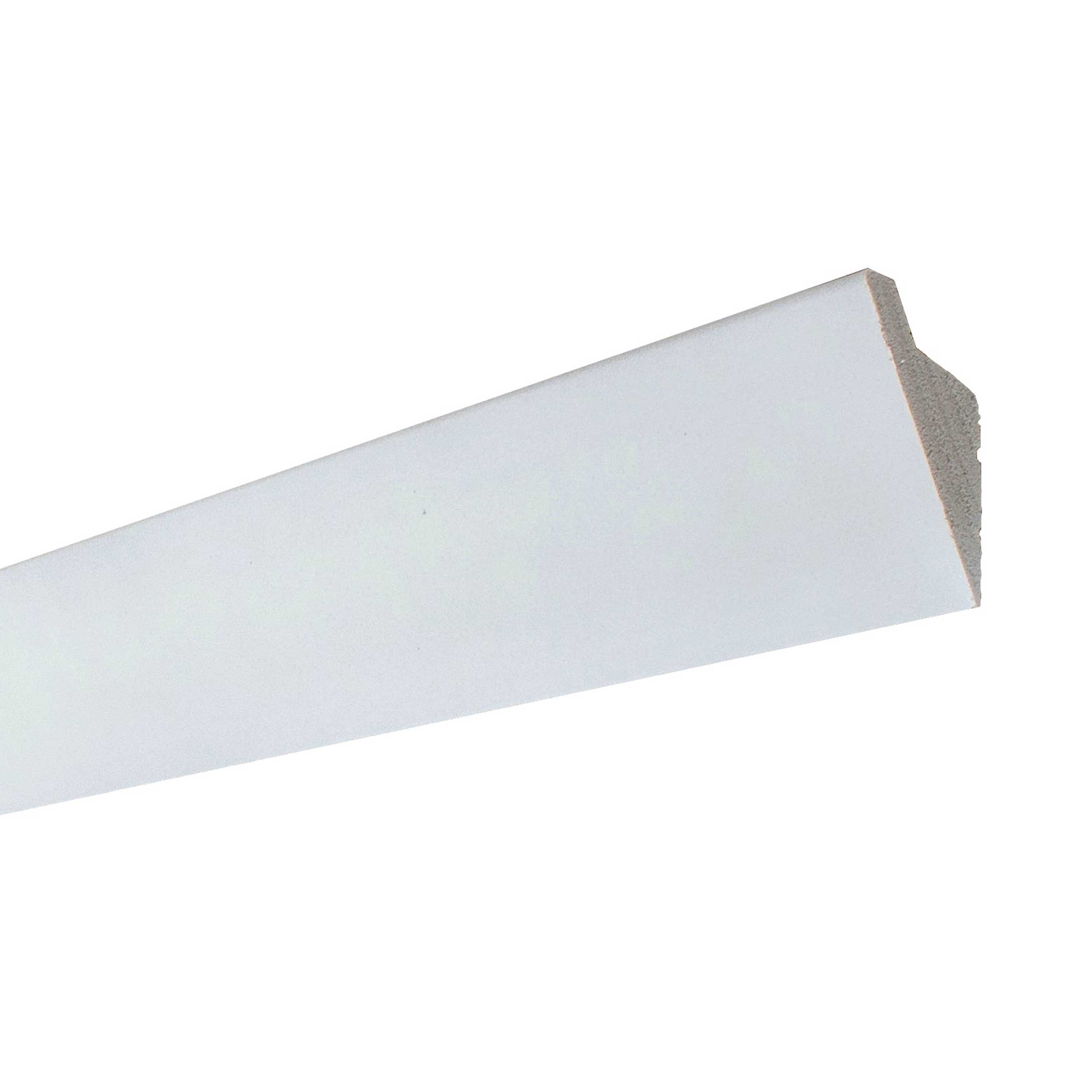 NMC Lichtleiste IL4 WALLSTYL Polystyrol 37.5 x 60 x 2000 mm Weiß Deckenleiste
