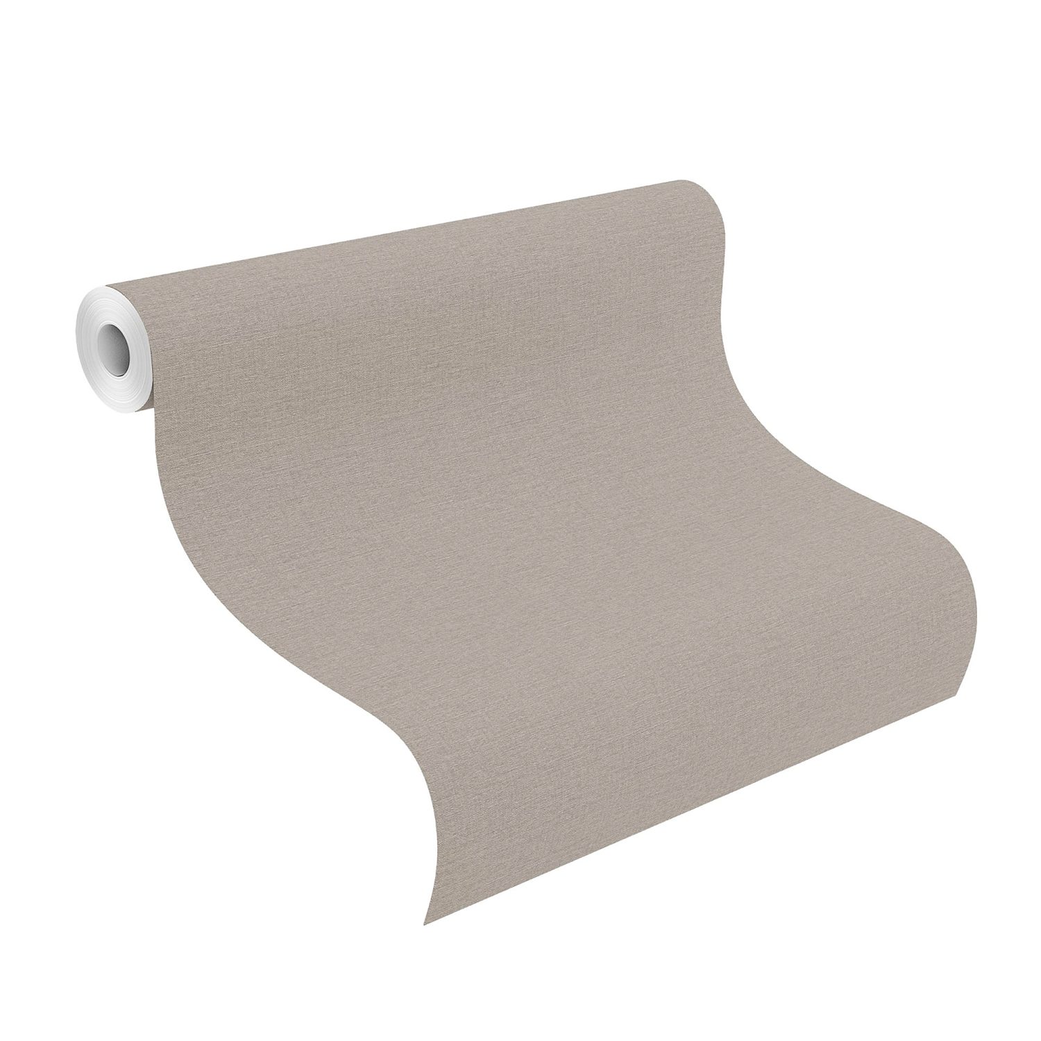 Rasch | Salsa | 452037 | Vliestapete | Einfarbig | Uni | 0.53 x 10.05 m | Braun