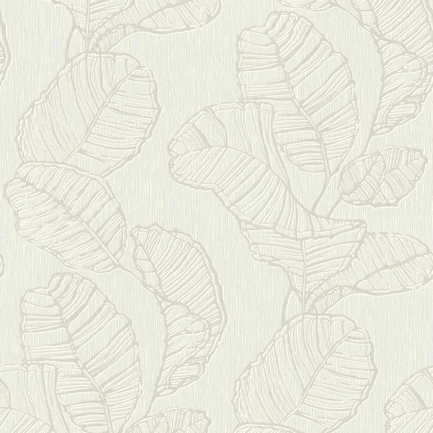 Rasch | Color Your Life | 822601 | Vliestapete | Botanisch | 0.53 x 10.05 m | Weiß