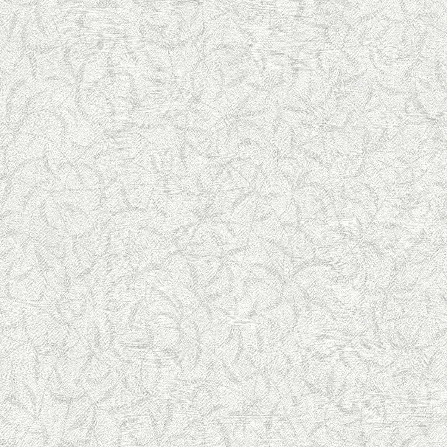 A.S. Creation | Terra | 389201 | Vliestapete | Blumenoptik | 10.05 x 0.53 m | Weiß