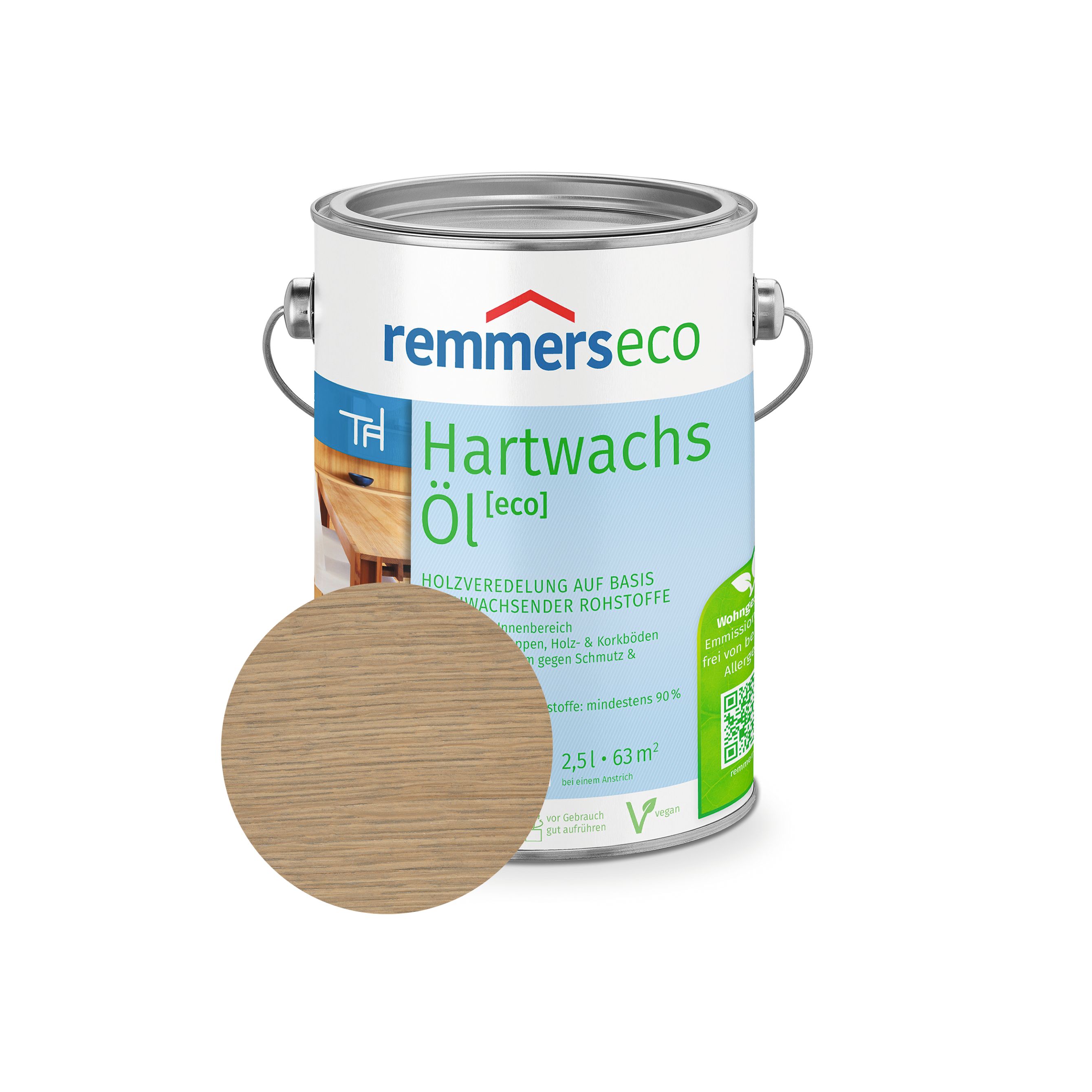 Remmers Hartwachs-Öl [eco] | Holzveredelung | nachwachsende Rohstoffe | kostenfreie Lieferung