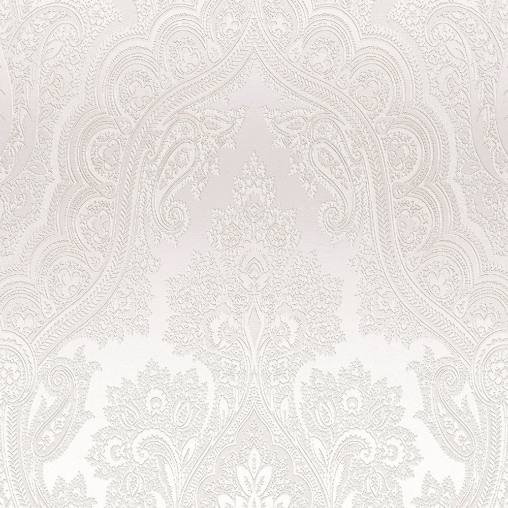 A.S. Creation | MY HOME. MY SPA. | 387084 | Vliestapete | Barock | 0.53 x 10.05 m | Grau