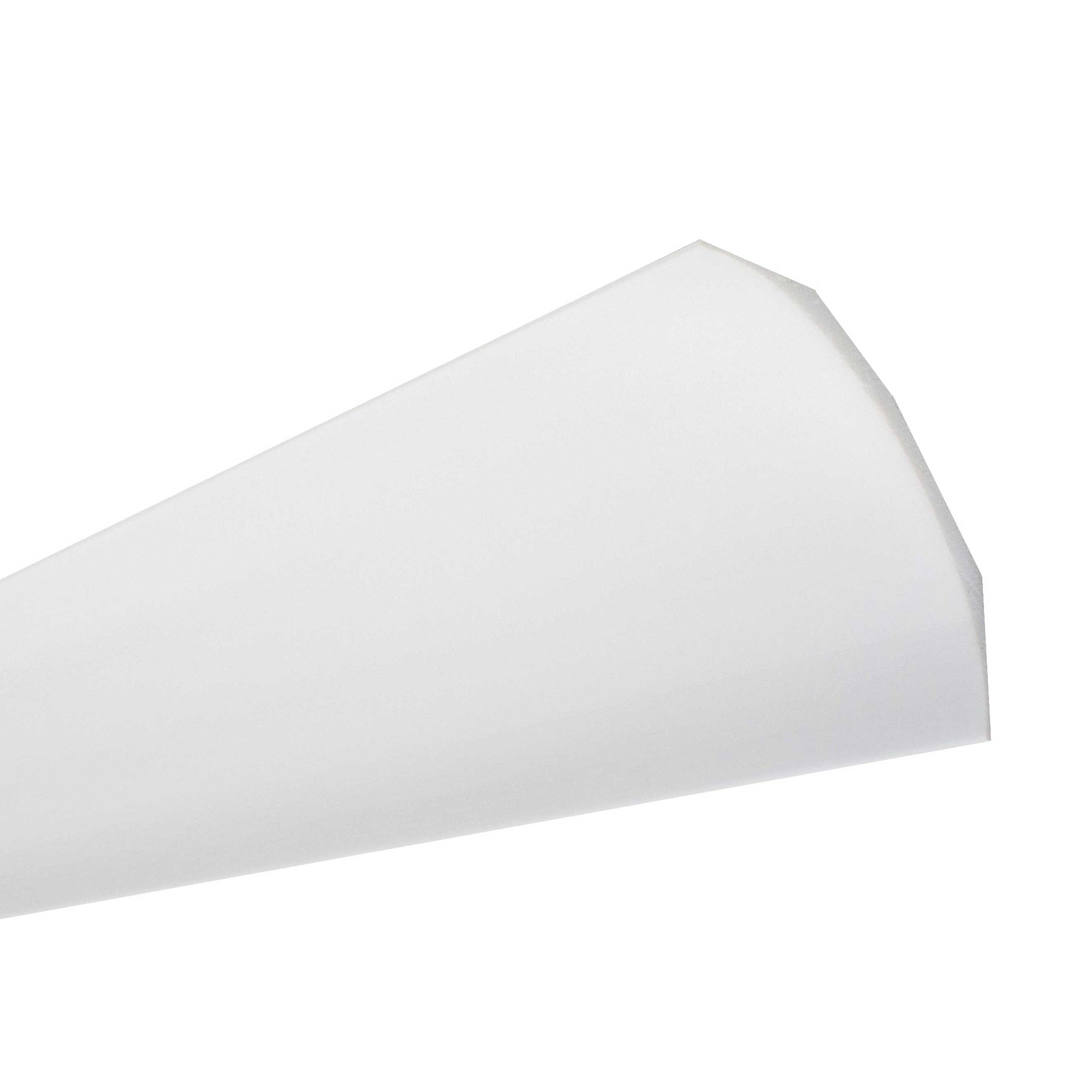 NMC Stuckleiste NE4 NOMASTYL Polystyrol 100 x 100 x 2000 mm Weiß Deckenleiste