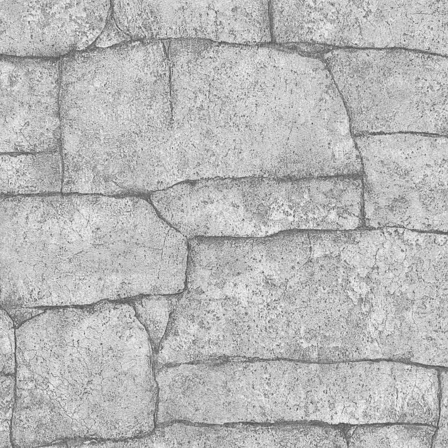 Struktur Vliestapete 10297-31 Stein Beton 0.53 x 10.05 m Focus Erismann
