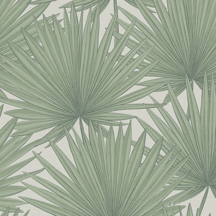 A.S. Creation | Antigua | 390901 | Vliestapete | Botanisch | 10.05 x 0.53 m | Grün
