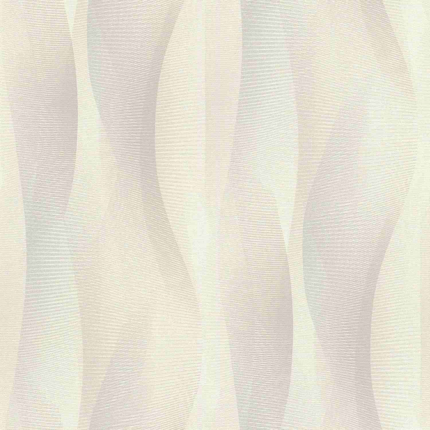 Rasch | #tapetenwechsel II | 651508 | Vliestapete | Wellenoptik | 0.53 x 10.05 m | Grau
