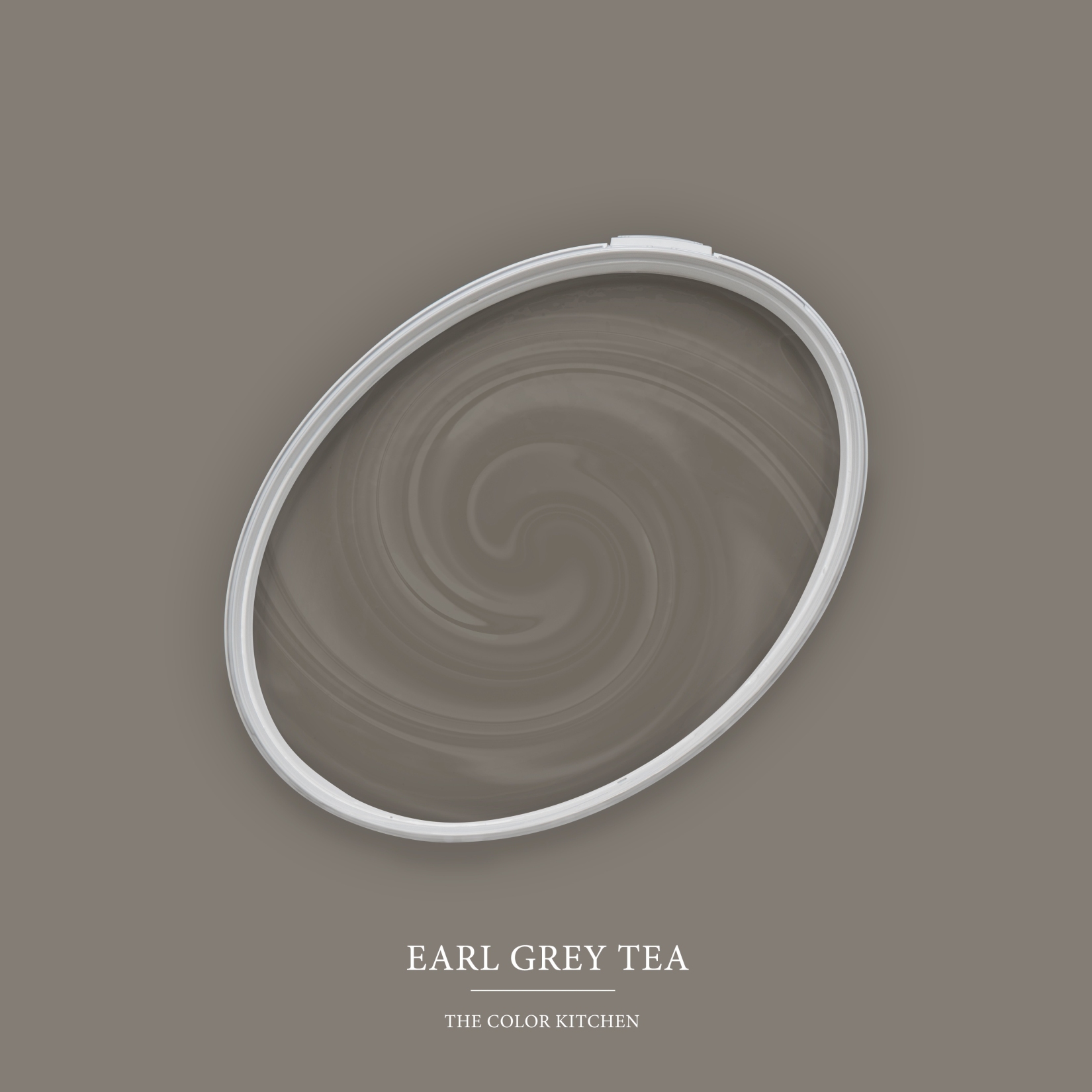 Wandfarbe Taupe matt | The Color Kitchen Earl Grey Tea | Exklusive Innendispersion Hohe Deckkraft