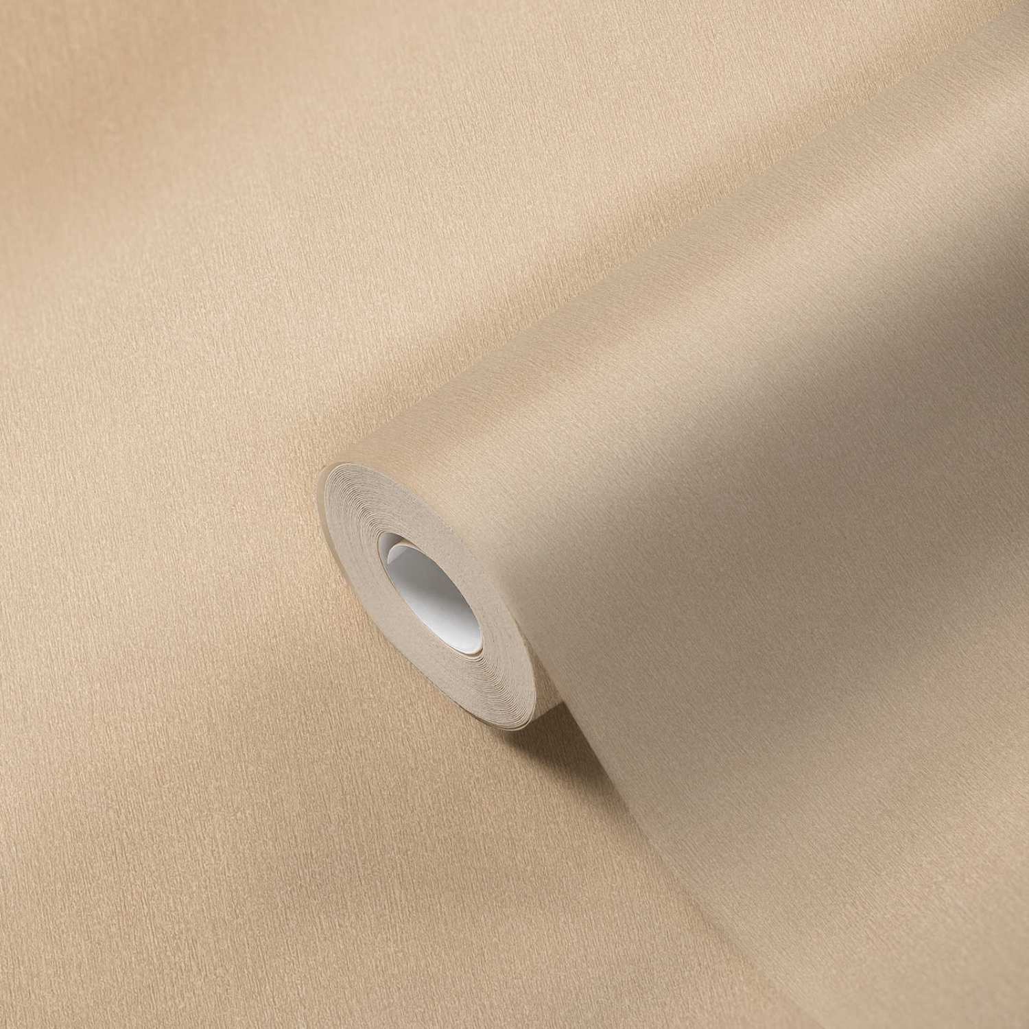 A.S. Creation | Dream Flowery | 383723 | Vliestapete | Einfarbig | 0.53 x 10.05 m | Beige