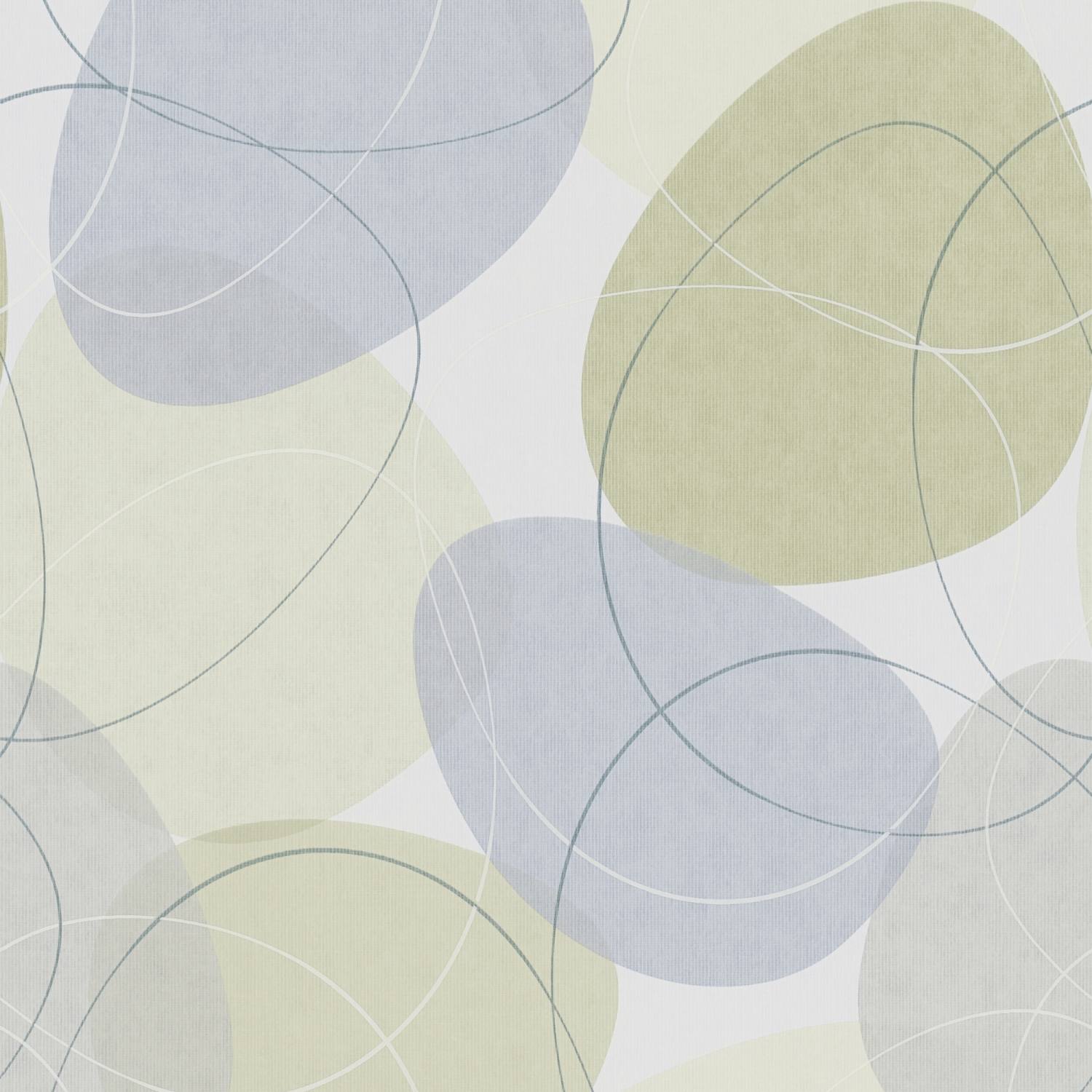 A.S. Creation | Balade | 376053 | Vliestapete | Vintage | Retro | 0.53 x 10.05 m | Blau
