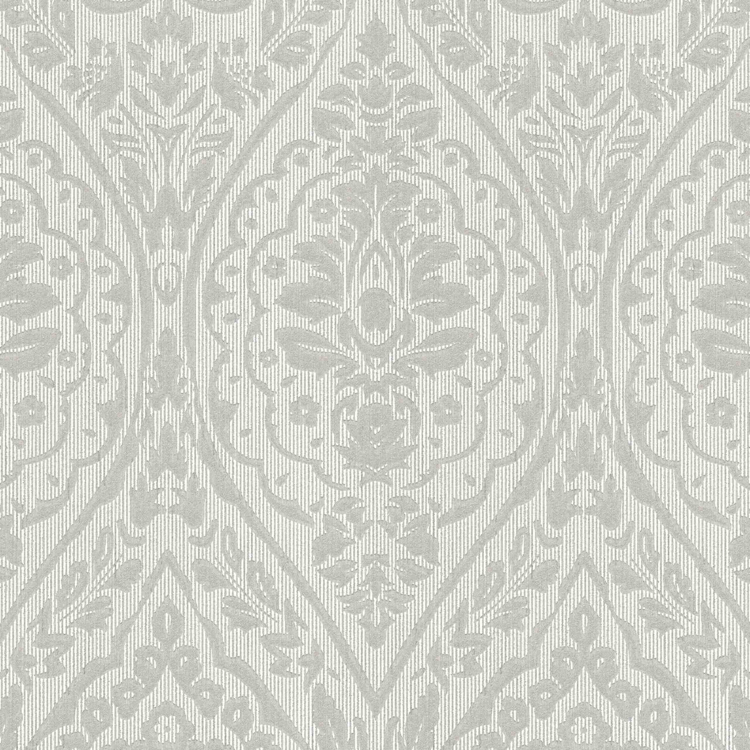 A.S. Creation | AP Tessuto II | 961955 | Vliestapete | Barock | 0.53 x 10.05 m | Beige