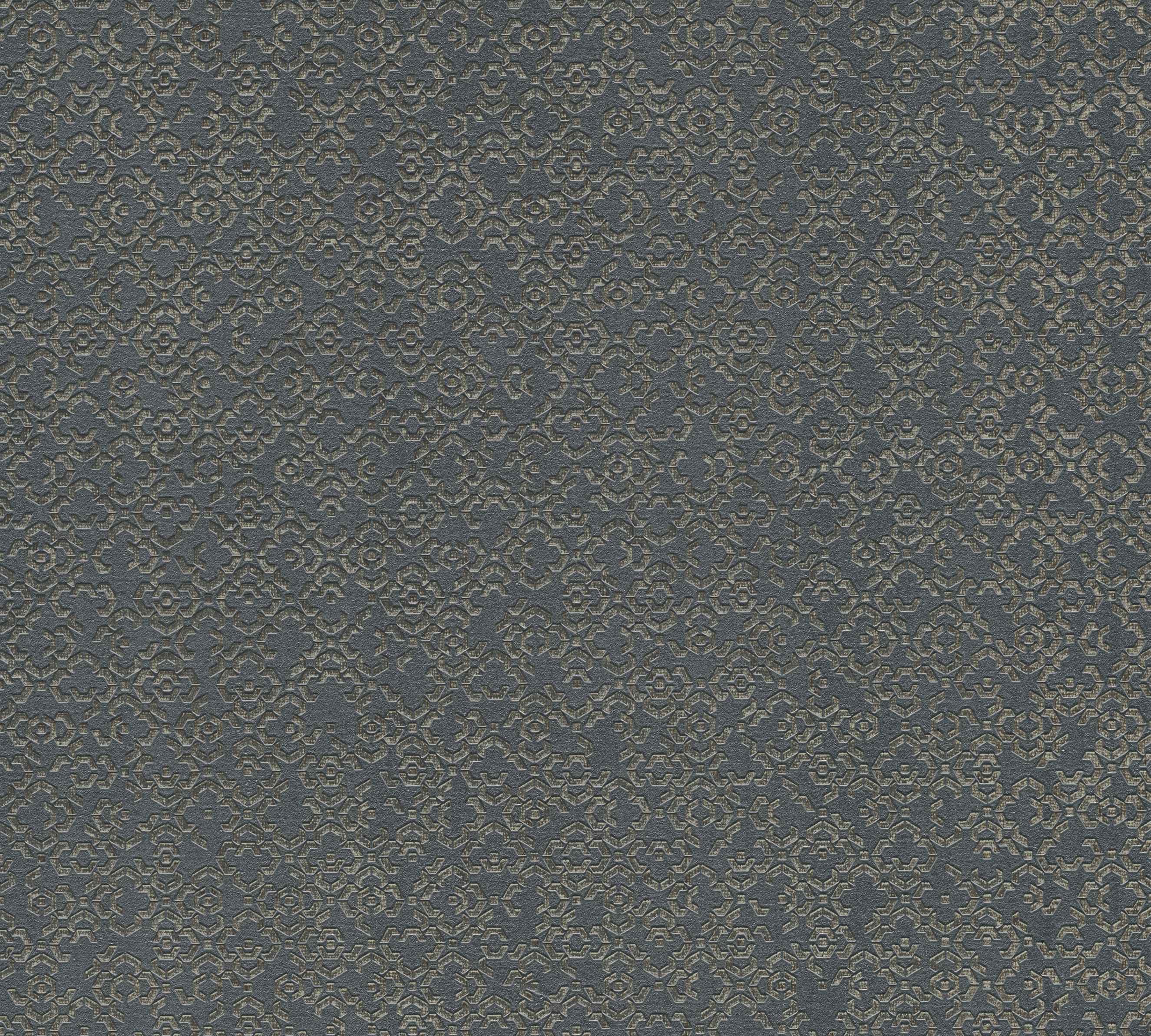 A.S. Creation | Metropolitan Stories 2 | 378665 | Vliestapete | Vintage | 0.53 x 10.05 m | Grau