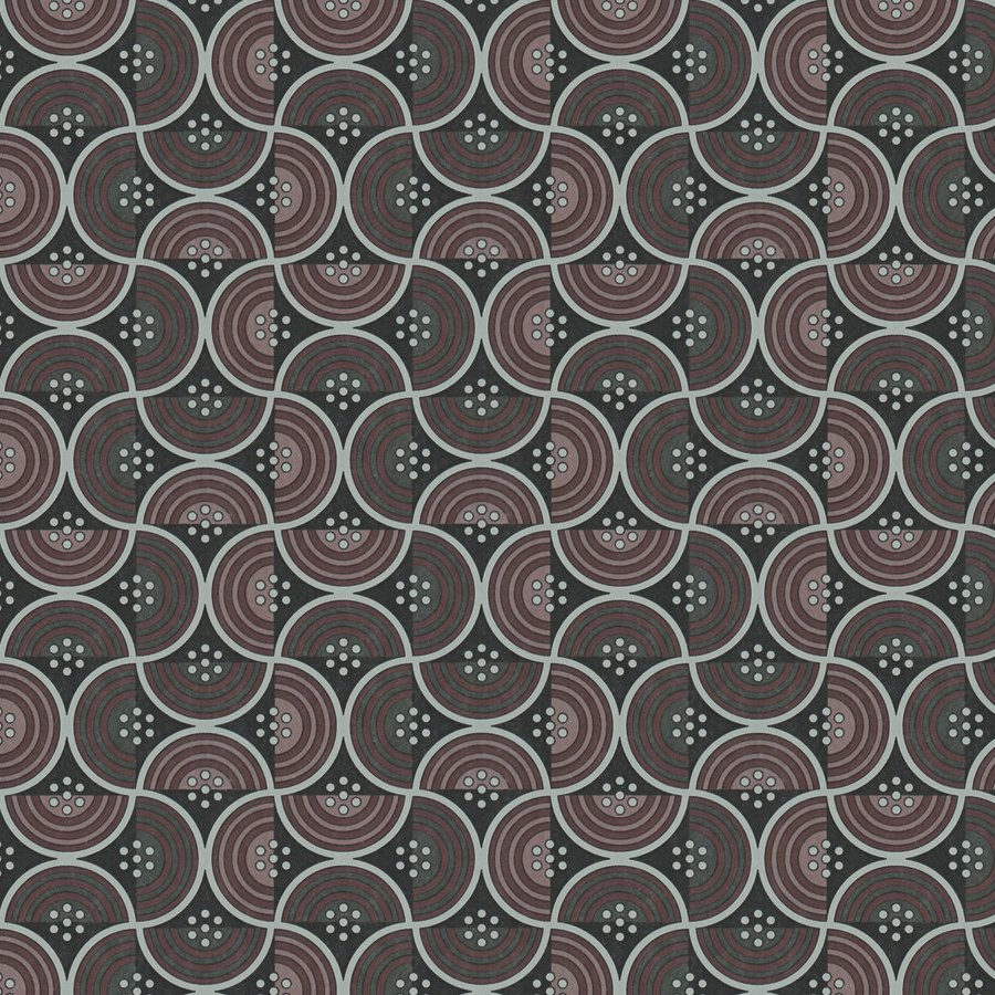 A.S. Creation | Art of Eden | 390611 | Vliestapete | Grafisch | 10.05 x 0.53 m | Rot