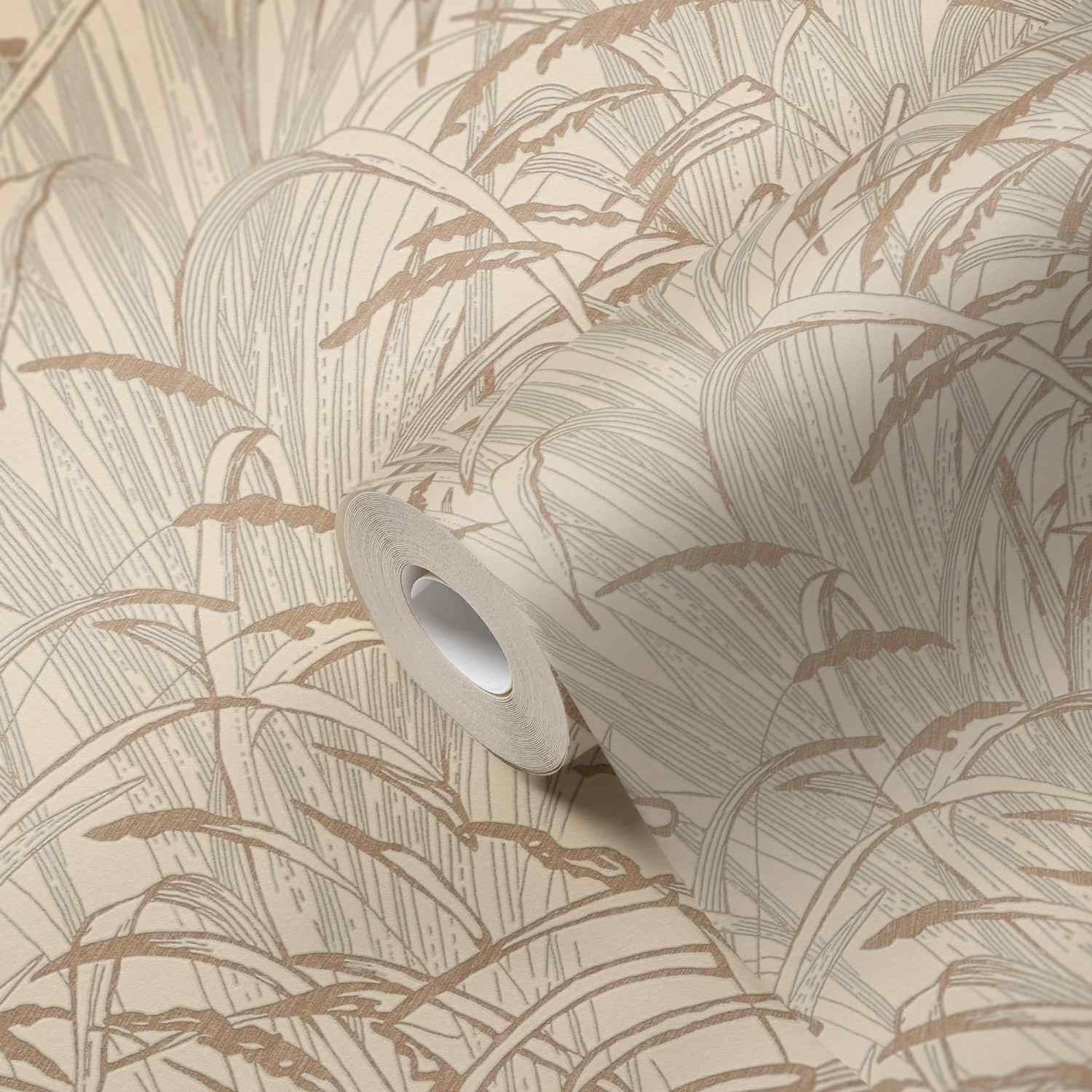 A.S. Creation | #Hygge | 386002 | Vliestapete | Naturoptik | 0.53 x 10.05 m | Beige
