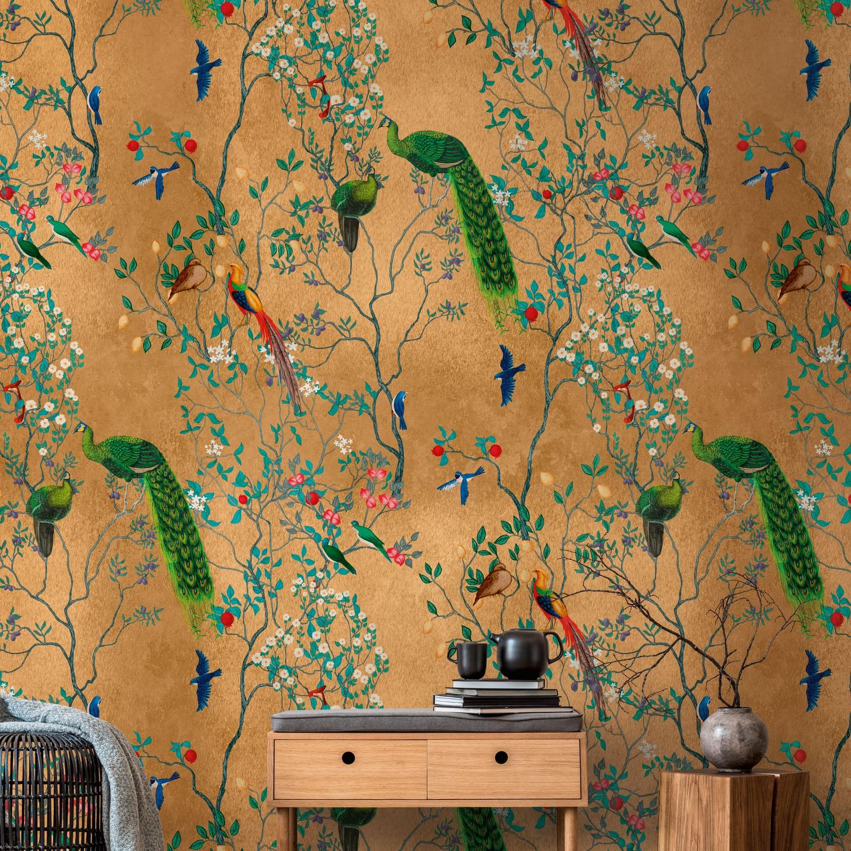 A.S. Creation Fototapete The Wall III 398821 Ein Motiv pro Rolle Tiere Bunt Braun