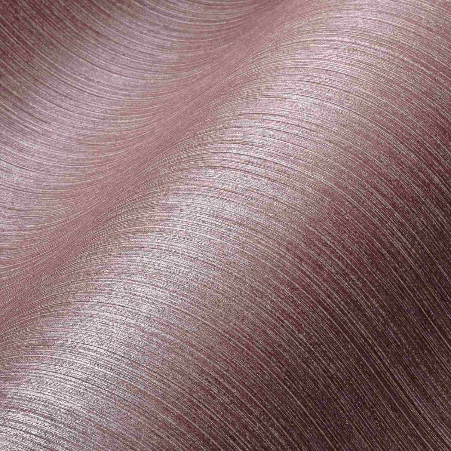 A.S. Creation | Villa | 375595 | Vliestapete | Einfarbig | Uni | 0.53 x 10.05 m | Rosa