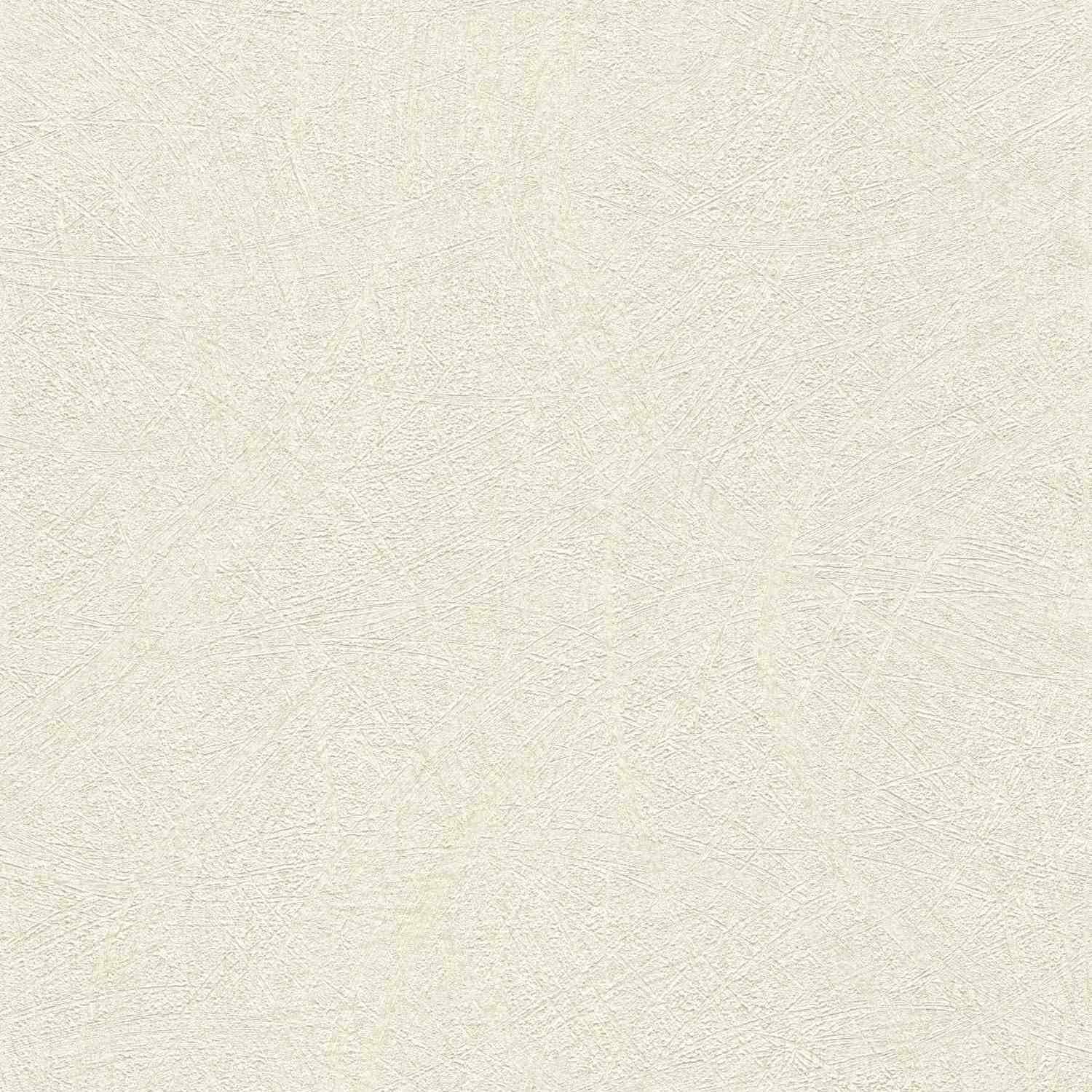 Rasch | Concrete | 520231 | Vliestapete | Einfarbig | Uni | 0.53 x 10.05 m | Silber | Weiß