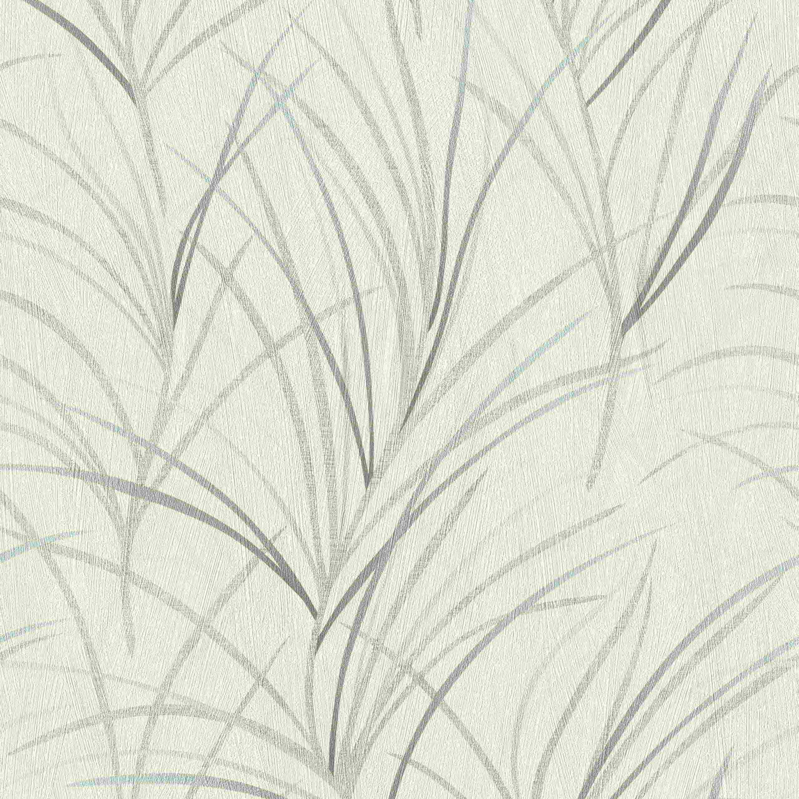 Rasch | #ROCKNROLLE | 540659 | Vliestapete | Blumenoptik | 0.53 x 10.05 m | Beige
