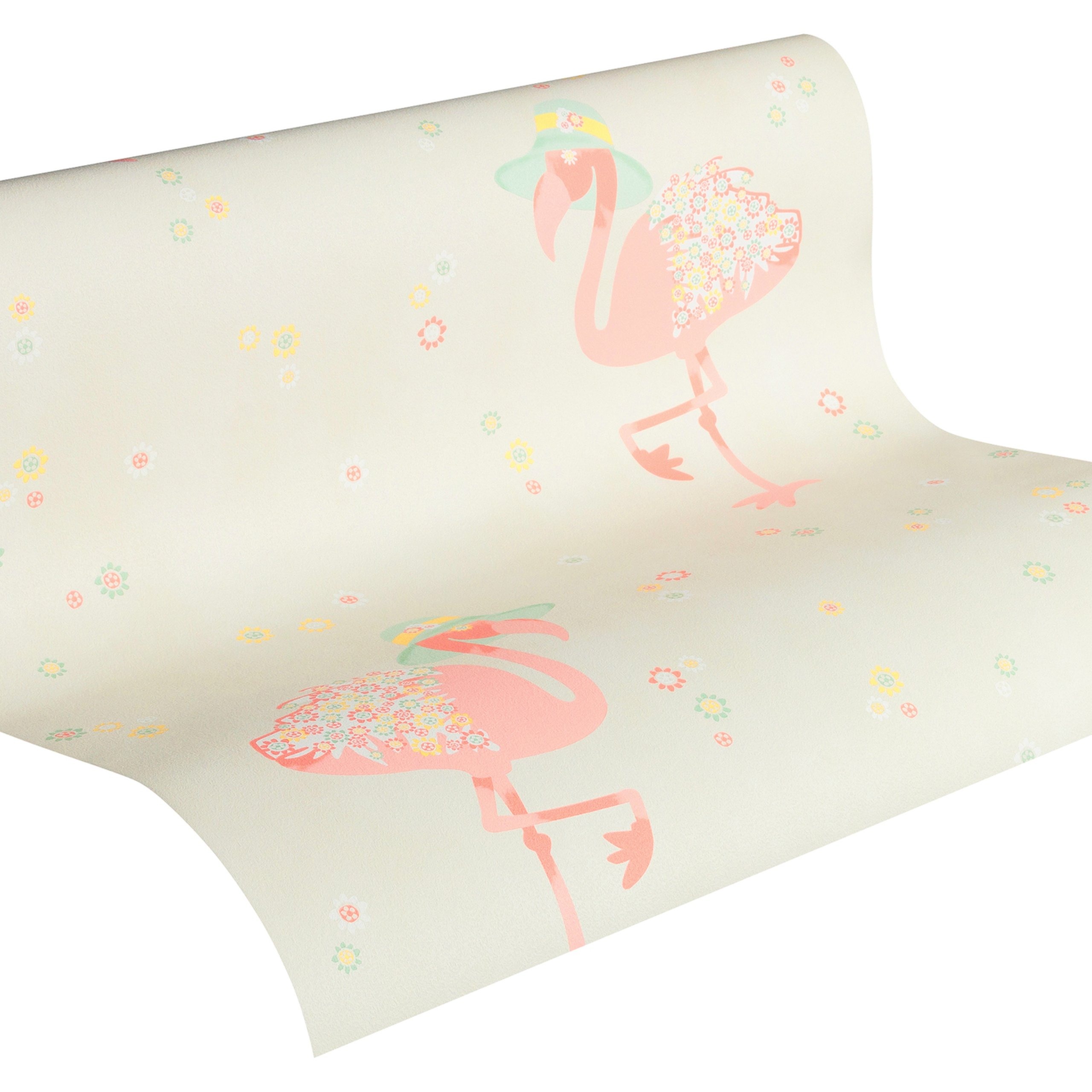 A.S. Creation | COZZ | 362911 | Vliestapete | Blumenoptik | 0.53 x 10.05 m | Rosa