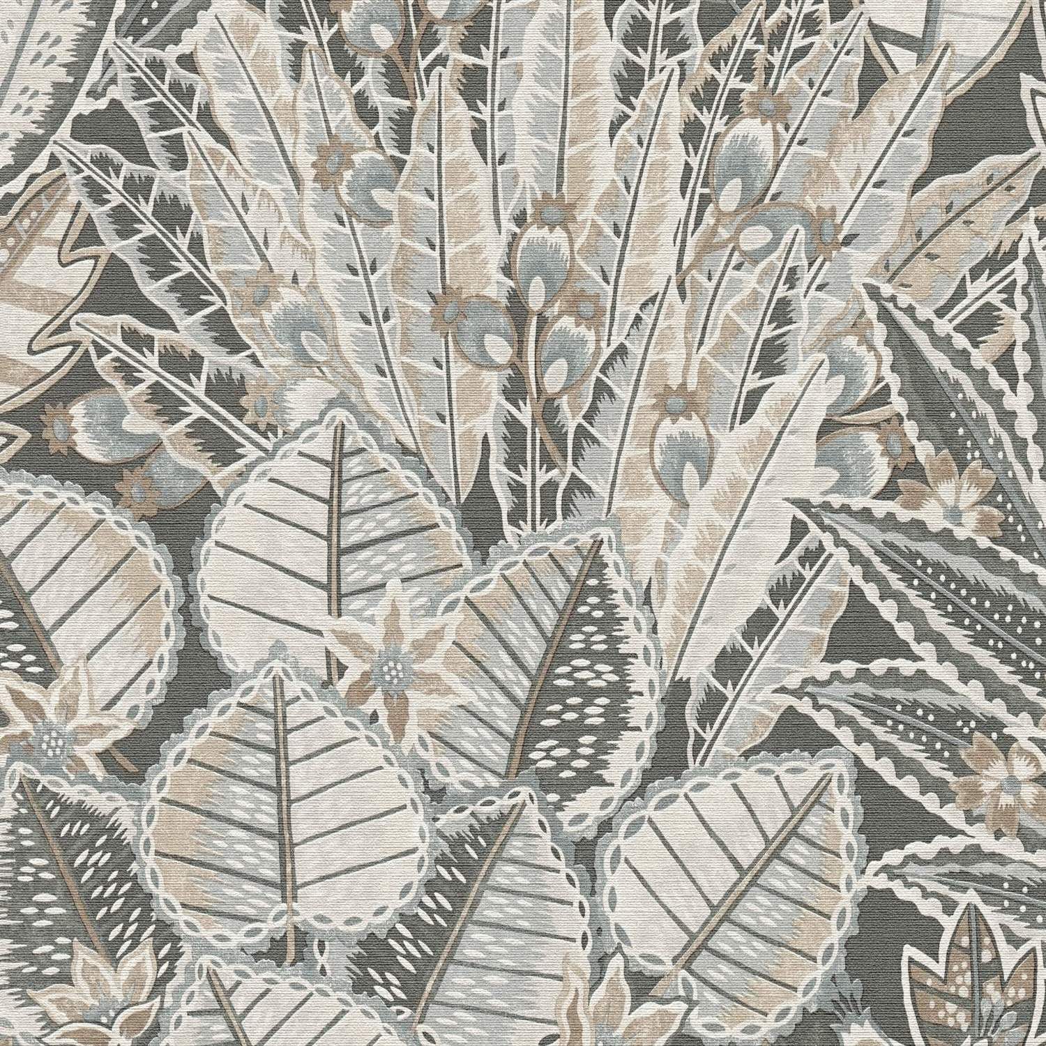 A.S. Creation | Stories of Life | 396533 | Vliestapete | Blumenoptik | 0.53 x 10.05 m | Schwarz