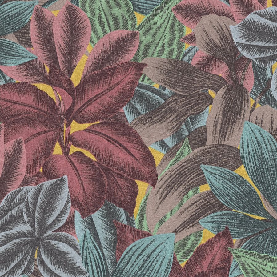 A.S. Creation | Travel Styles | 392222 | Vliestapete | Botanisch | 10.05 x 0.53 m | Bunt
