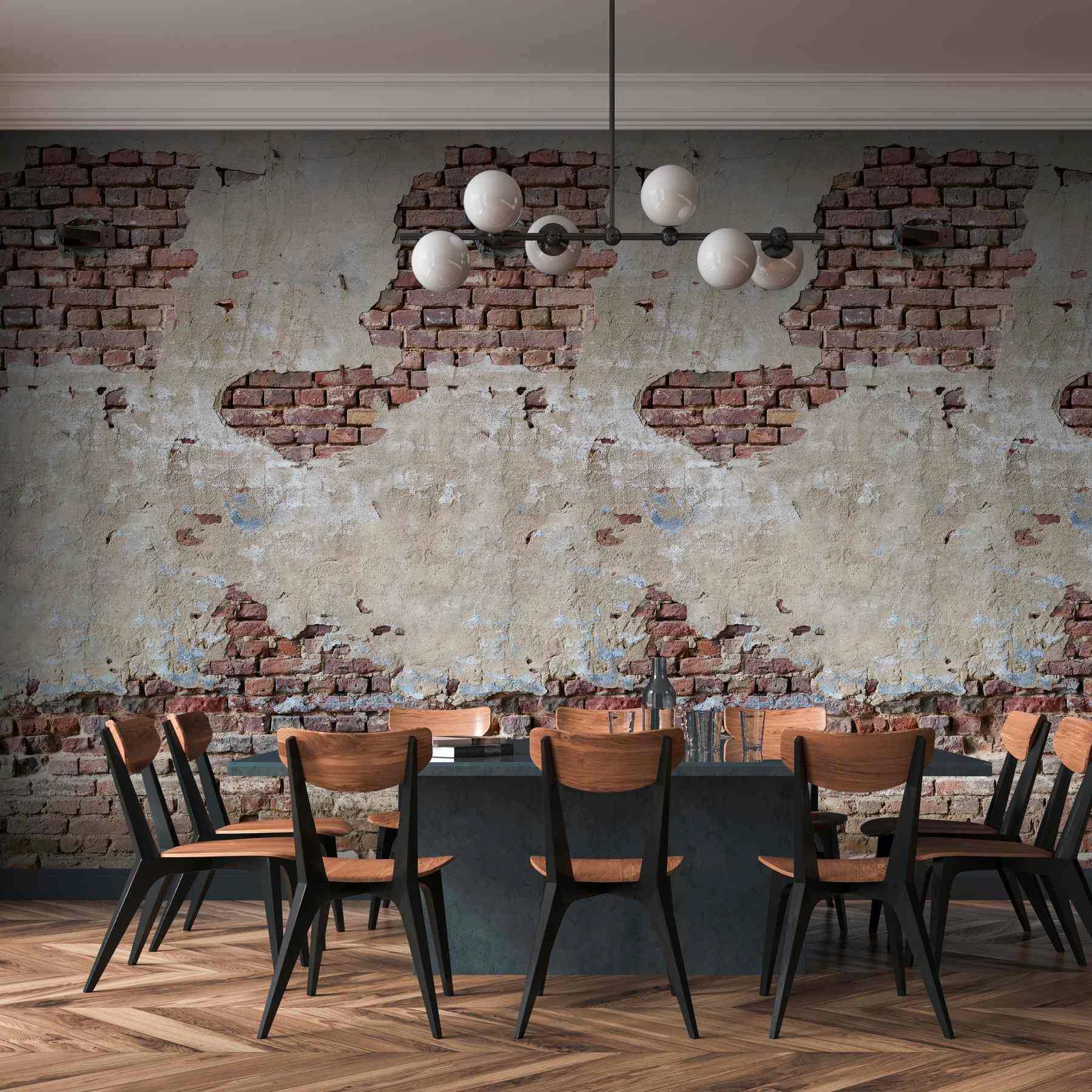 A.S. Creation Fototapete The Wall II 392351 Ein Motiv pro Rolle Steinoptik Beige