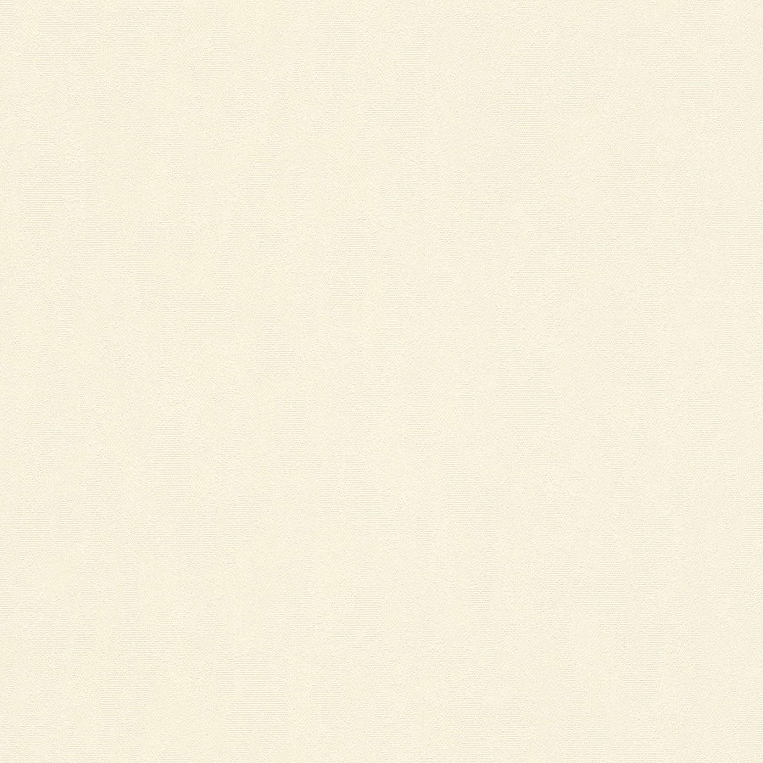 A.S. Creation | Castello | 335401 | Vliestapete | Einfarbig | Uni | 0.53 x 10.05 m | Weiß