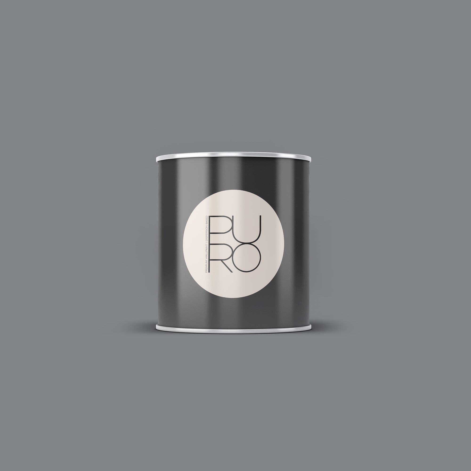 Wandfarbe Grau | PURO Chic Grey | Exklusive Innendispersion Hohe Farbintensität