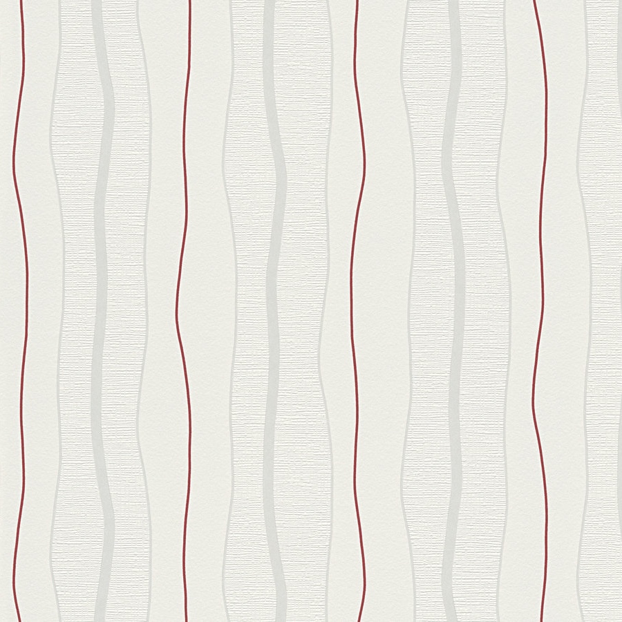 A.S. Creation | Avenzio 4 | 249531 | Vliestapete | Streifenoptik | 0.53 x 10.05 m | Creme
