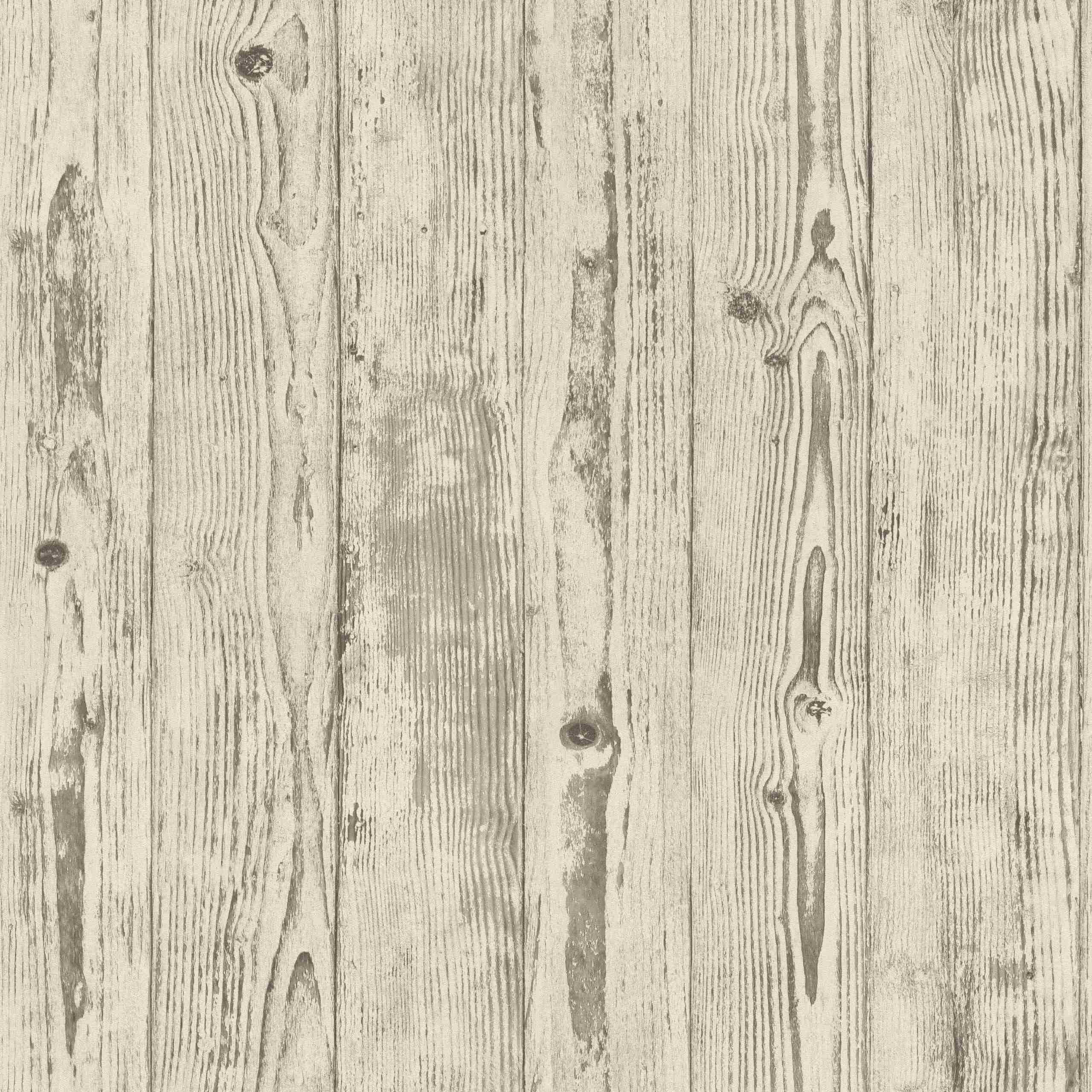 Rasch | Brick Lane | 427318 | Vliestapete | Holzoptik | 0.53 x 10.05 m | Braun