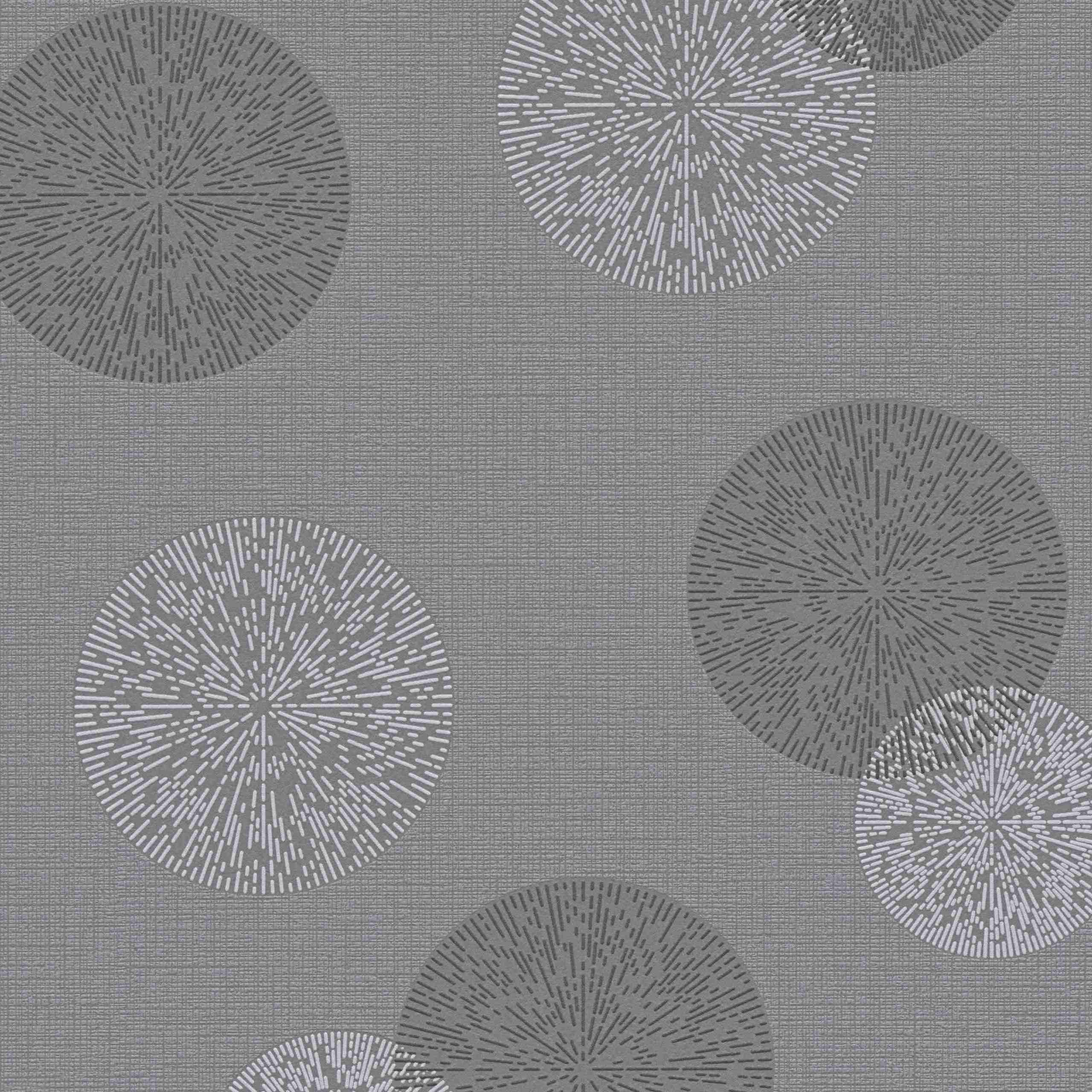 A.S. Creation | Happy Spring | 347713 | Vliestapete | 3D Optik | 0.53 x 10.05 m | Grau