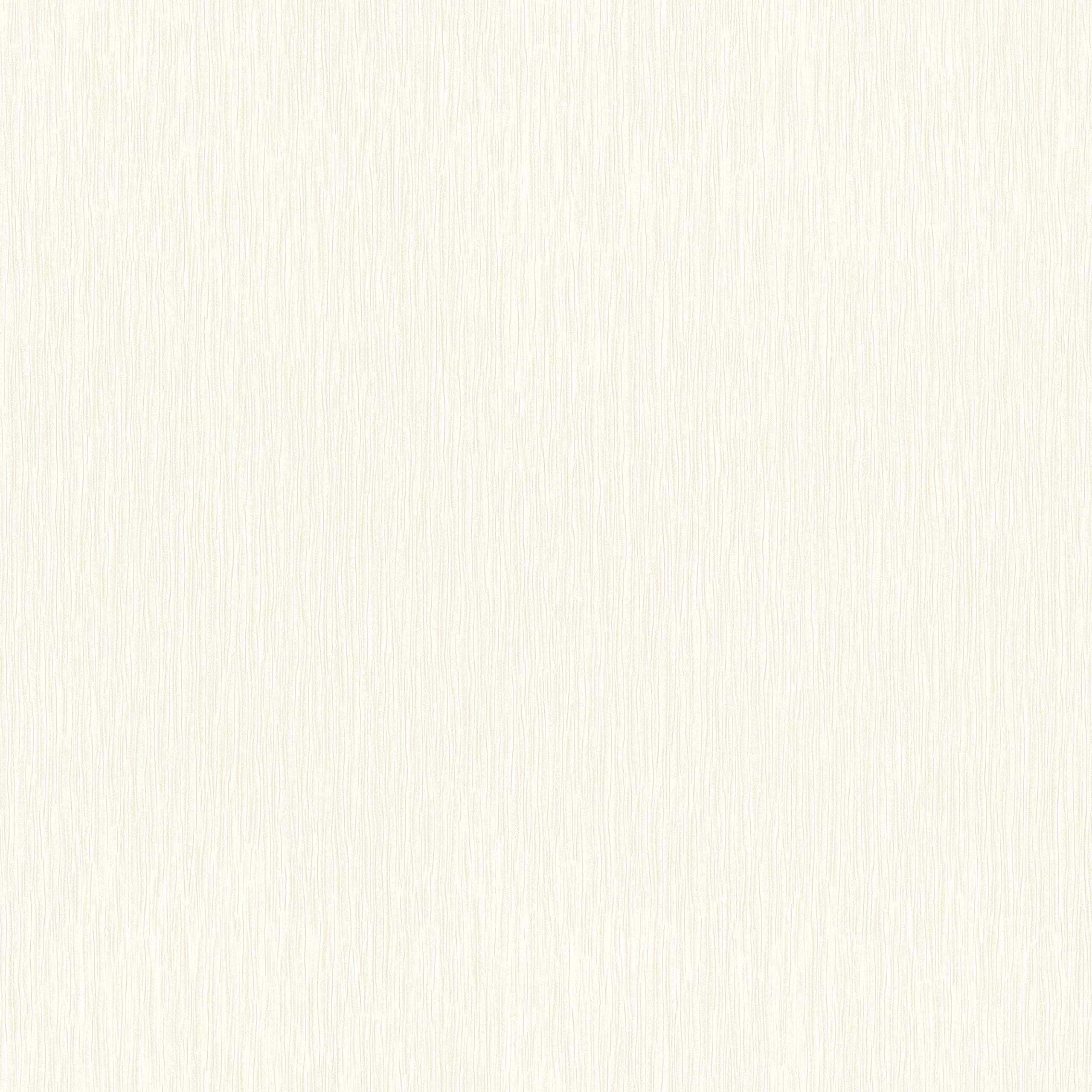 Rasch | Trianon XII | 532807 | Vliestapete | Einfarbig | Uni | 0.53 x 10.05 m | Weiß