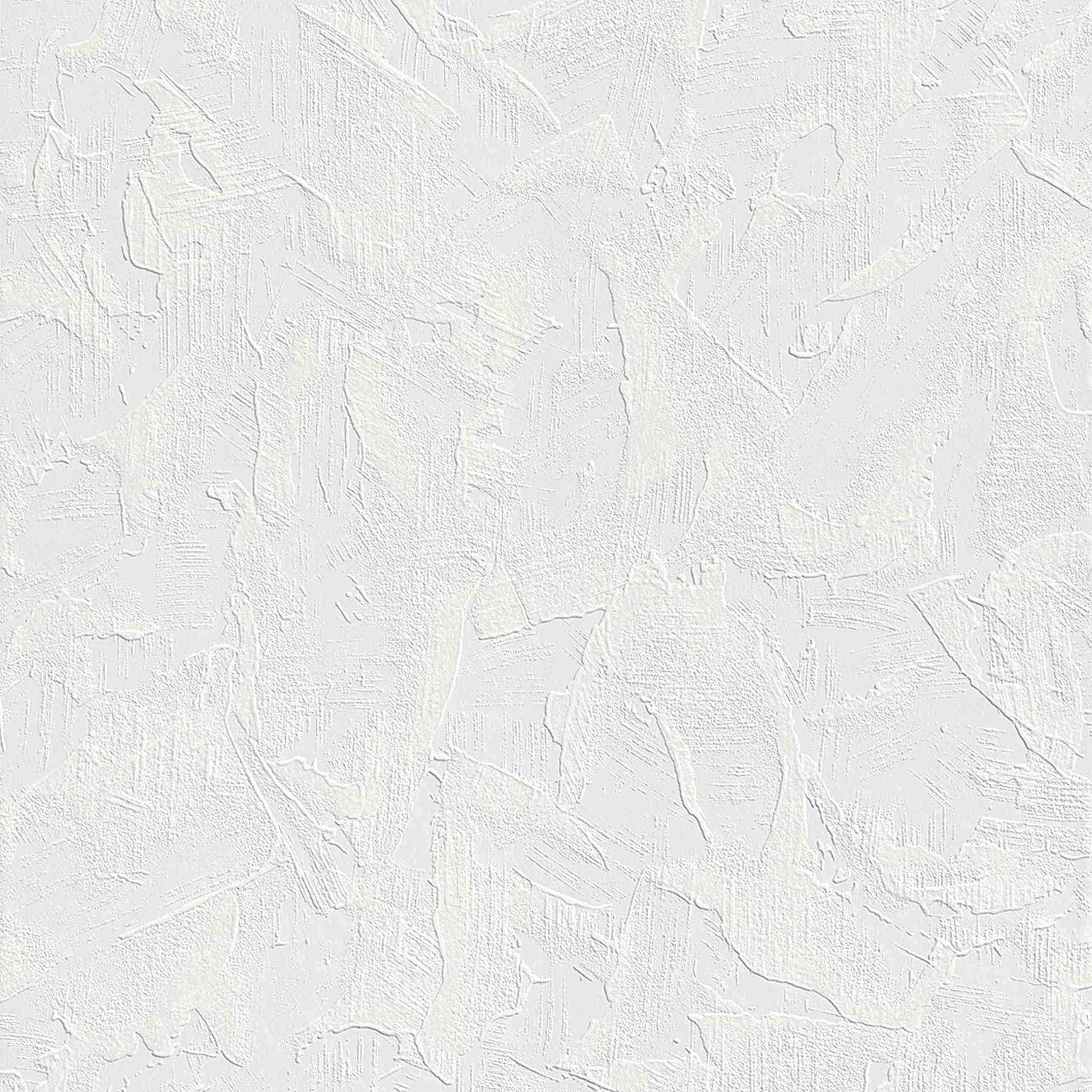 Rasch | Wallton | 143706 | Vliestapete | Einfarbig | Uni | 0.53 x 10.05 m | Weiß