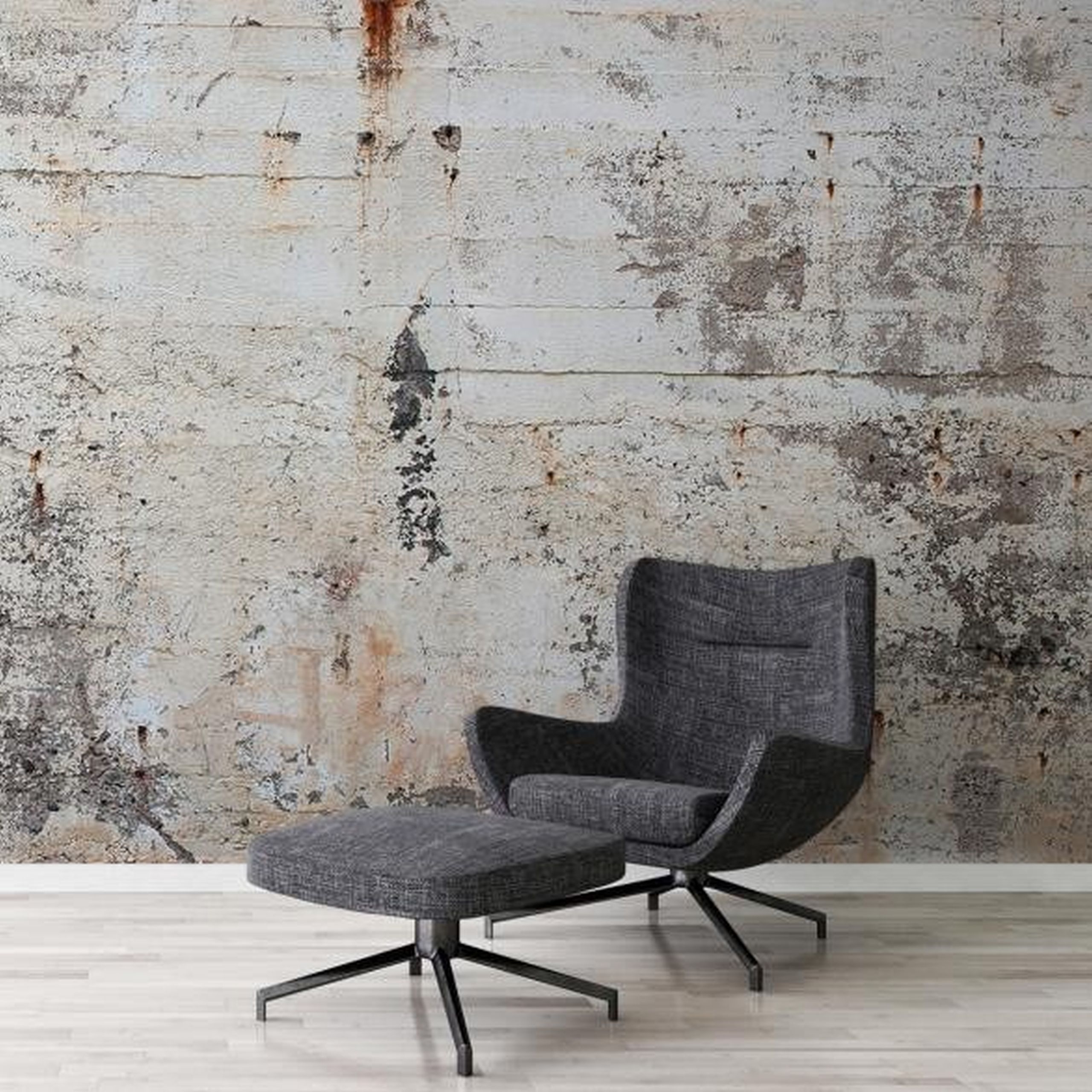 A.S. Creation | AP Digital 3 | AS471791 | Fototapete | Vlies | 400 x 270 cm | Stein & Beton | Grau