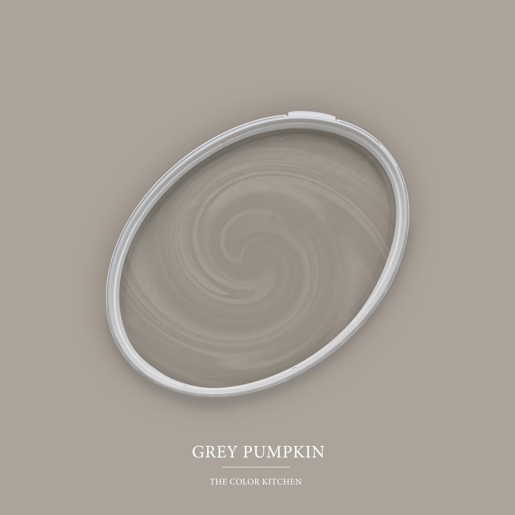 Wandfarbe Taupe matt | The Color Kitchen Grey Pumpkin | Exklusive Innendispersion Hohe Deckkraft