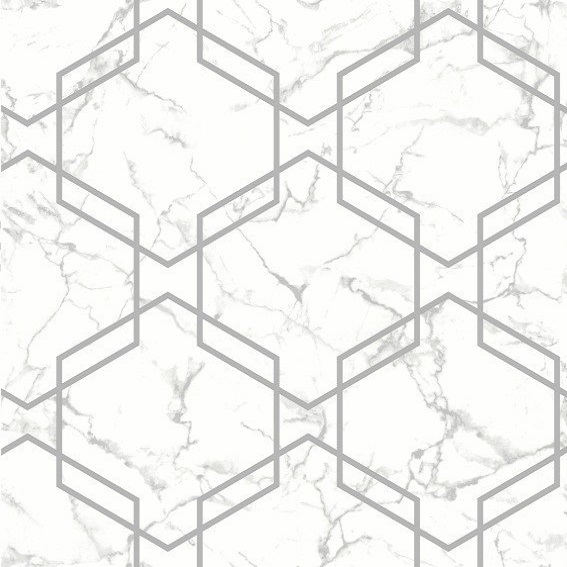 Holden | Kaleidoscope | 90600 | Vliestapete | Barock | 0.53 x 10.05 m | Grau