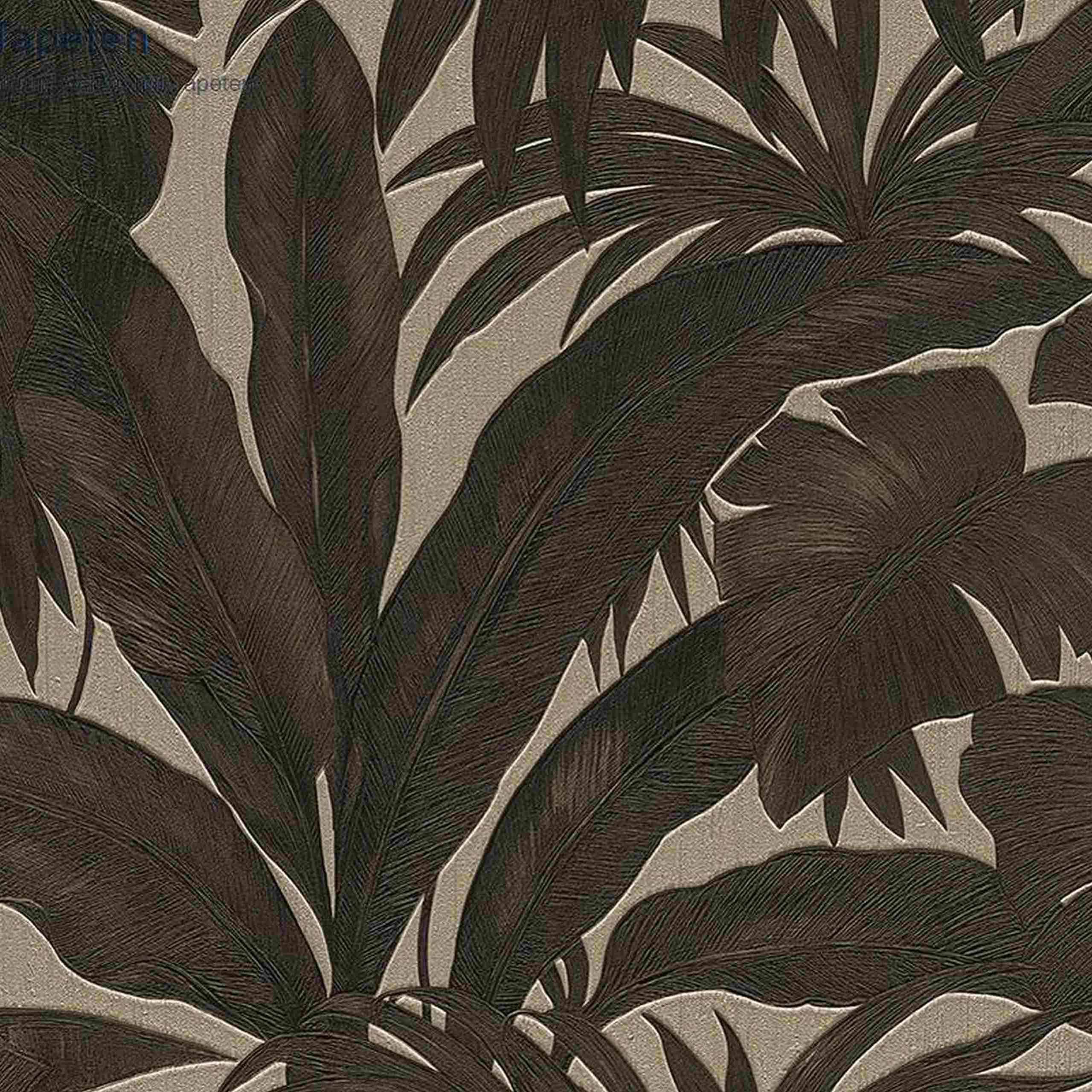 A.S. Creation | Versace Home 2 | 962401 | Vliestapete | Blumenoptik | 0.7 x 10.05 m | Braun