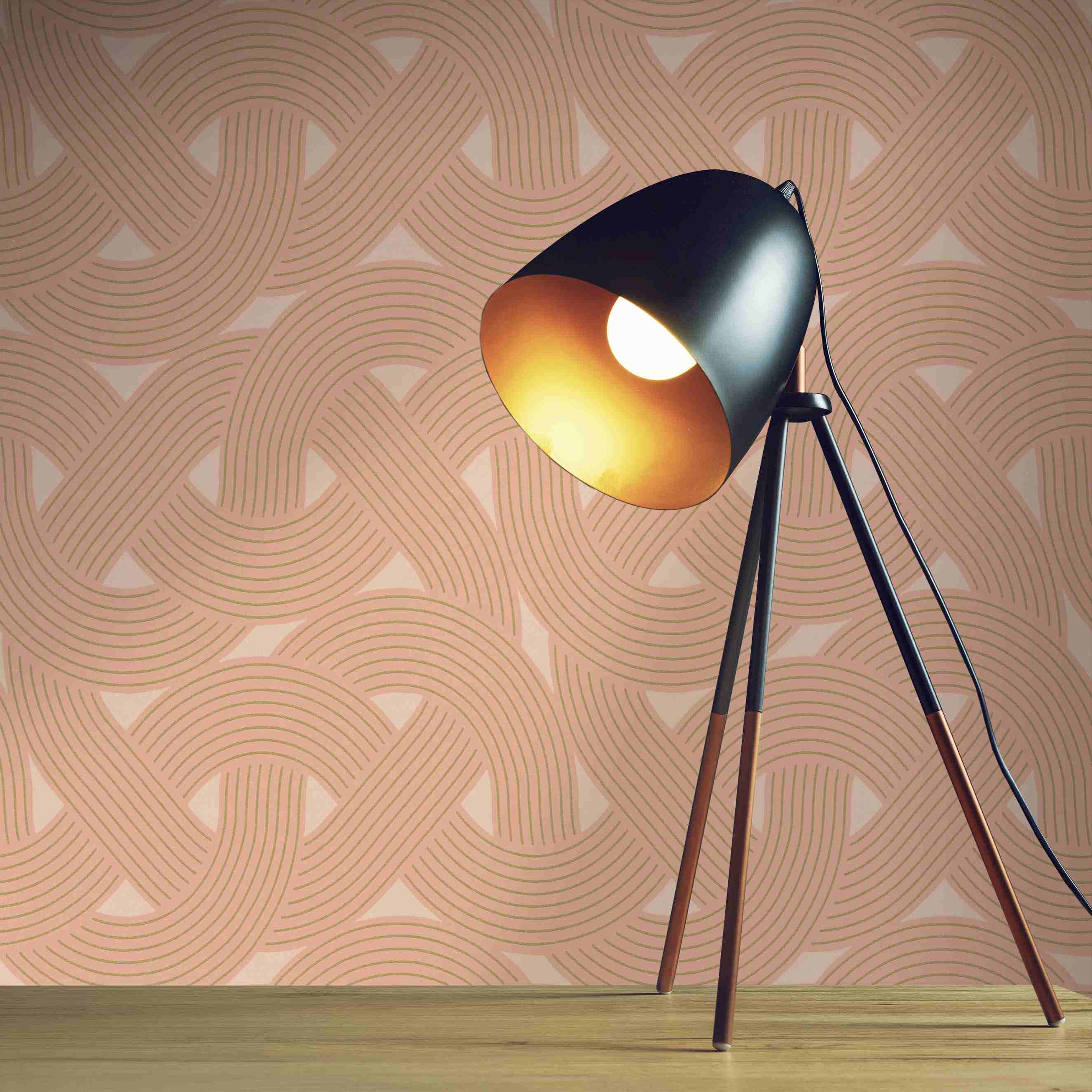 A.S. Creation | Arcade | 391752 | Vliestapete | Art Deco | 10.05 x 0.53 m | Braun