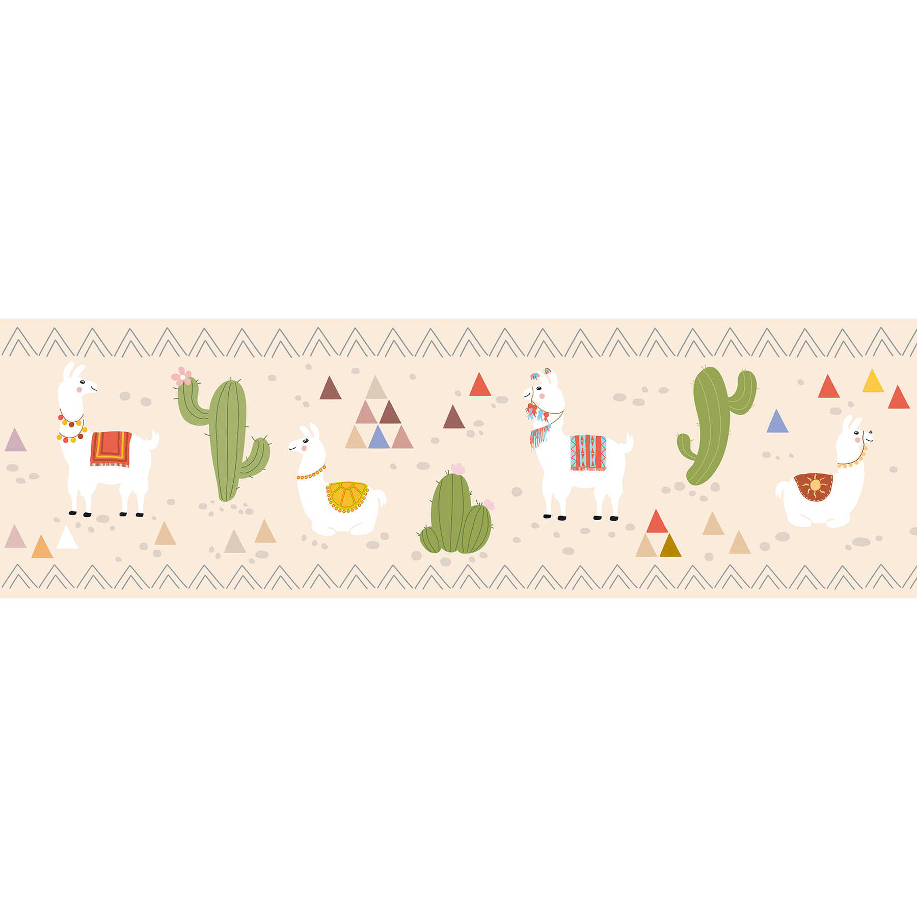 A.S. Creation | Lovely Kids | 403728 | Bordüre | Kinderzimmer | 5 x 0.155 m | Beige