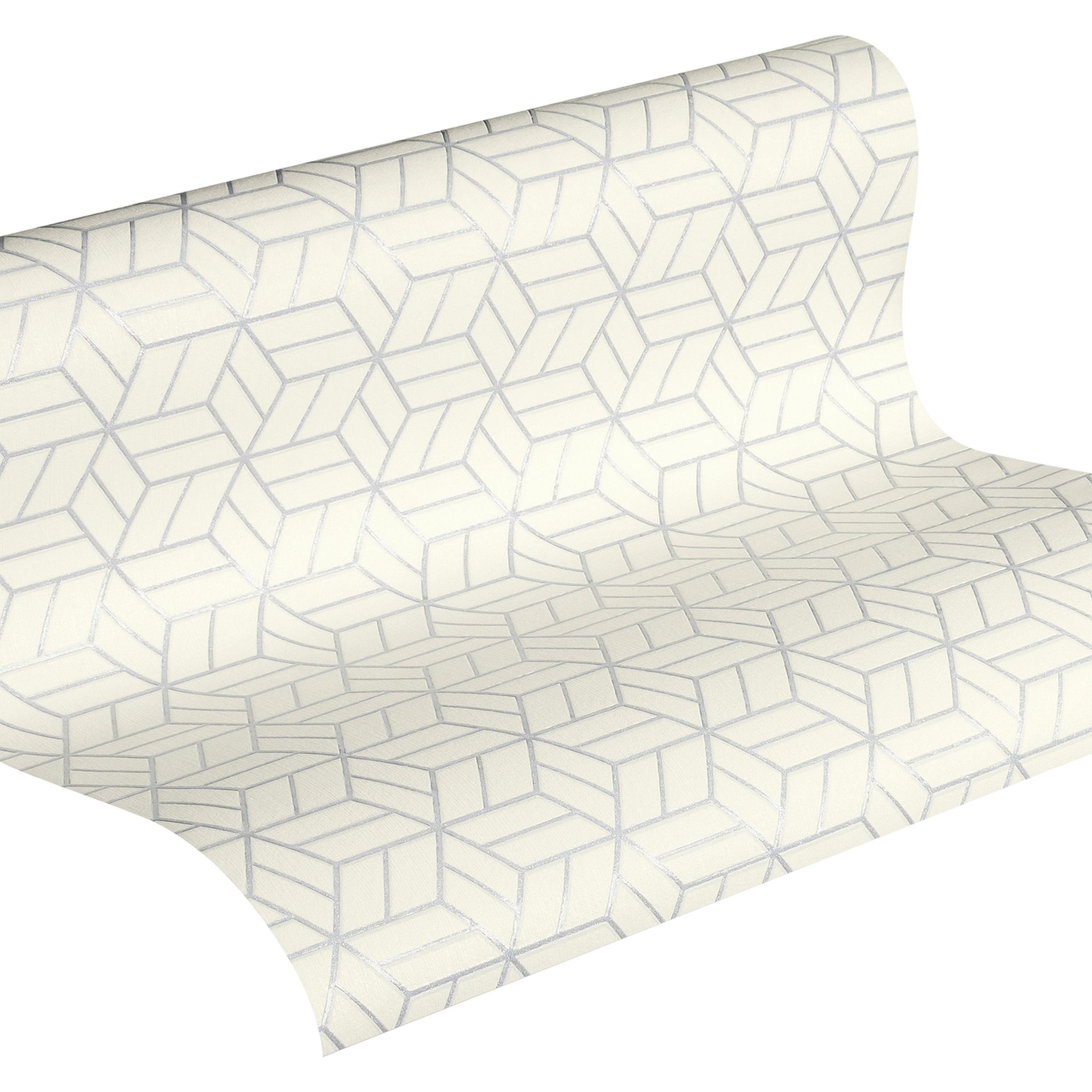 A.S. Creation | Metropolitan Stories | 369203 | Vliestapete | 3D Optik | 0.53 x 10.05 m | Creme