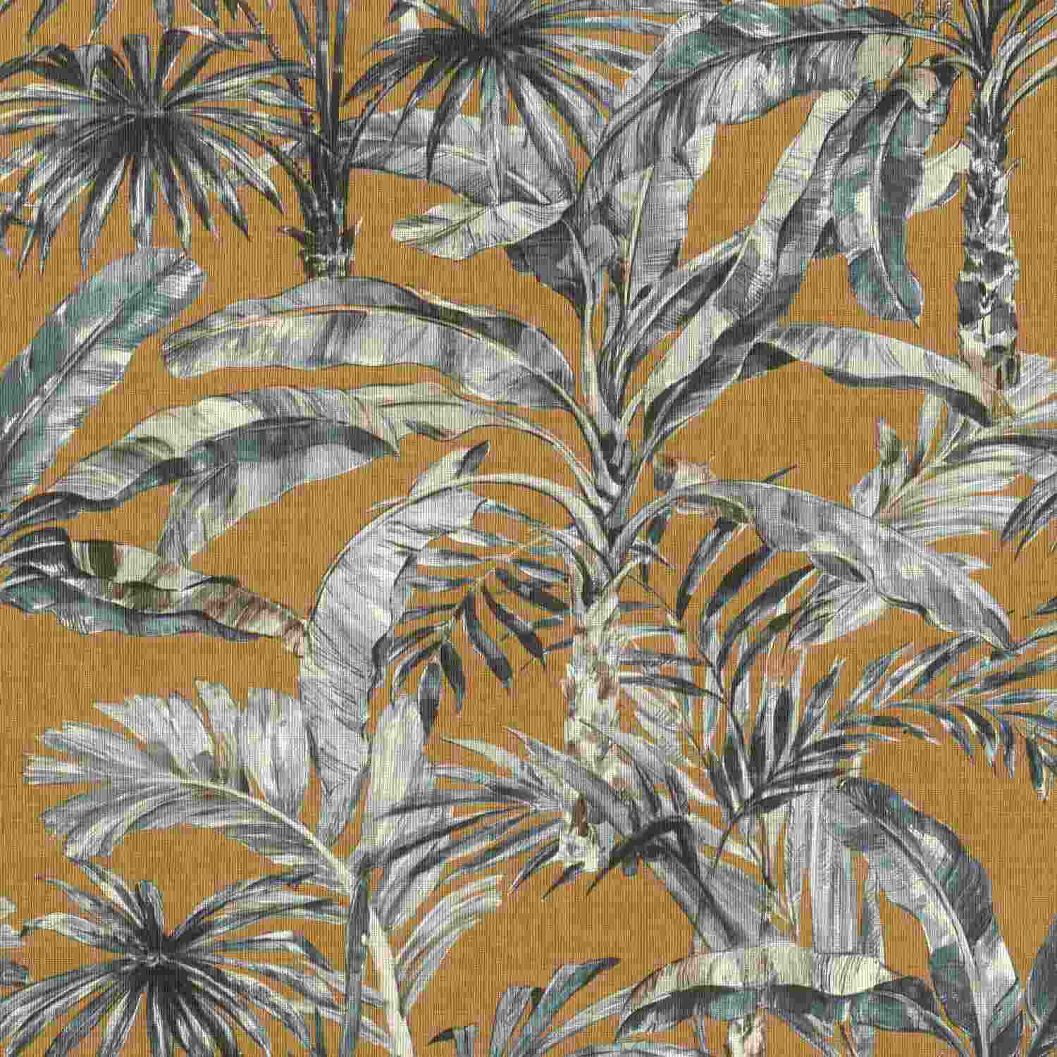 Rasch | Florentine III | 485264 | Vliestapete | Botanisch | 0.53 x 10.05 m | Gelb