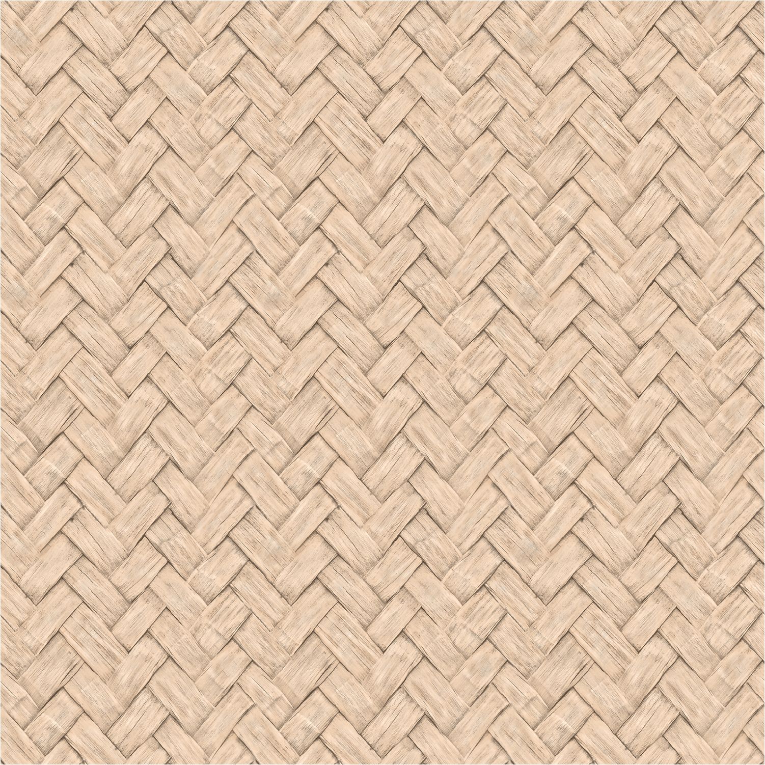 Vliestapete M69007 Nomade Beige Flechtkorb Vlies 0.53 x 10.05 m Ugépa