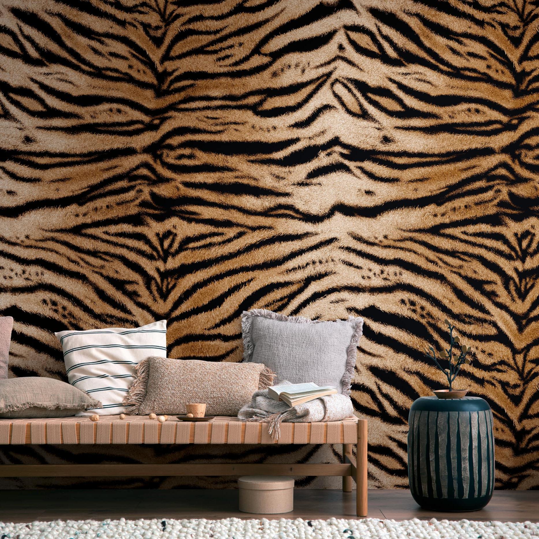 A.S. Creation Fototapete The Wall III 398301 Ein Motiv pro Rolle Tiere Braun Schwarz