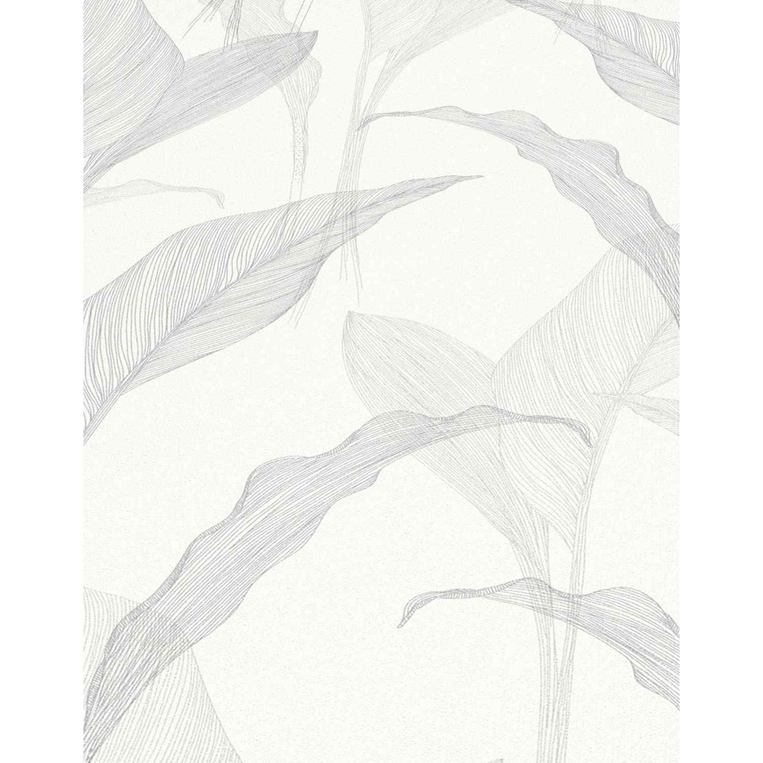 Erismann | Elle Decoration 2 | 21020731 | Vliestapete | Blumenoptik | 0.53 x 10.05 m | Grau