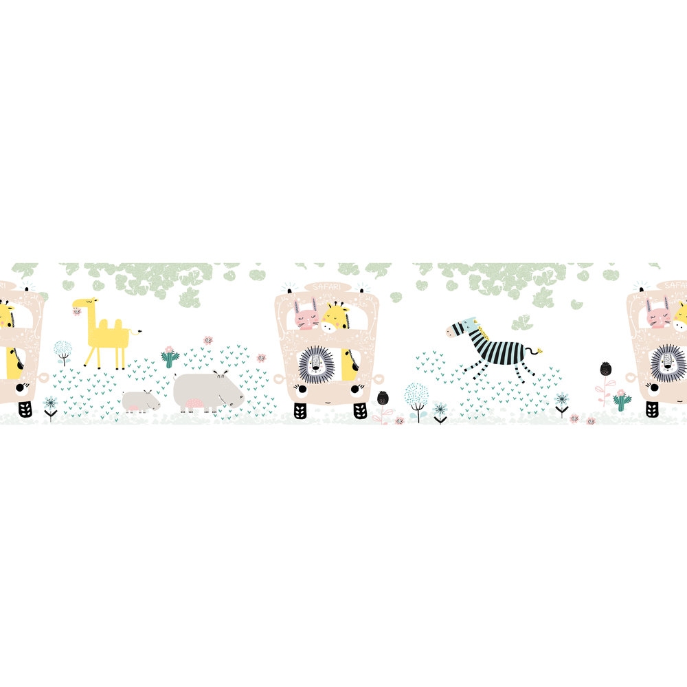 A.S. Creation | Only Borders 11 | 403756 | Papierbordüre | Kinderzimmer | 5.00 x 0.155 m | Bunt