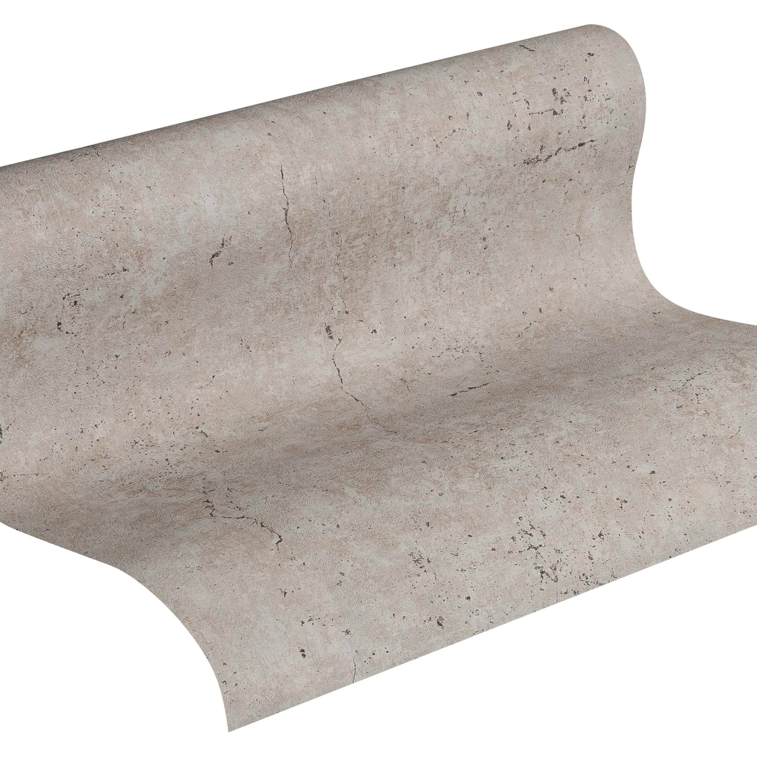 A.S. Creation | Metropolitan Stories | 369111 | Vliestapete | Steinoptik | 0.53 x 10.05 m | Beige