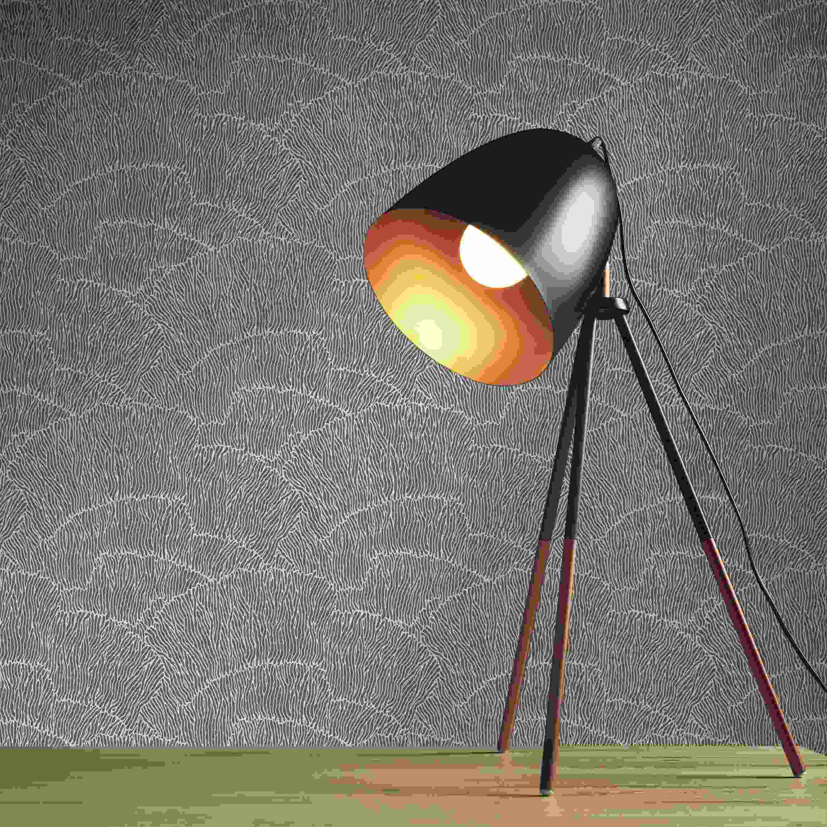 A.S. Creation | Arcade | 391744 | Vliestapete | Industrial | 10.05 x 0.53 m | Silber