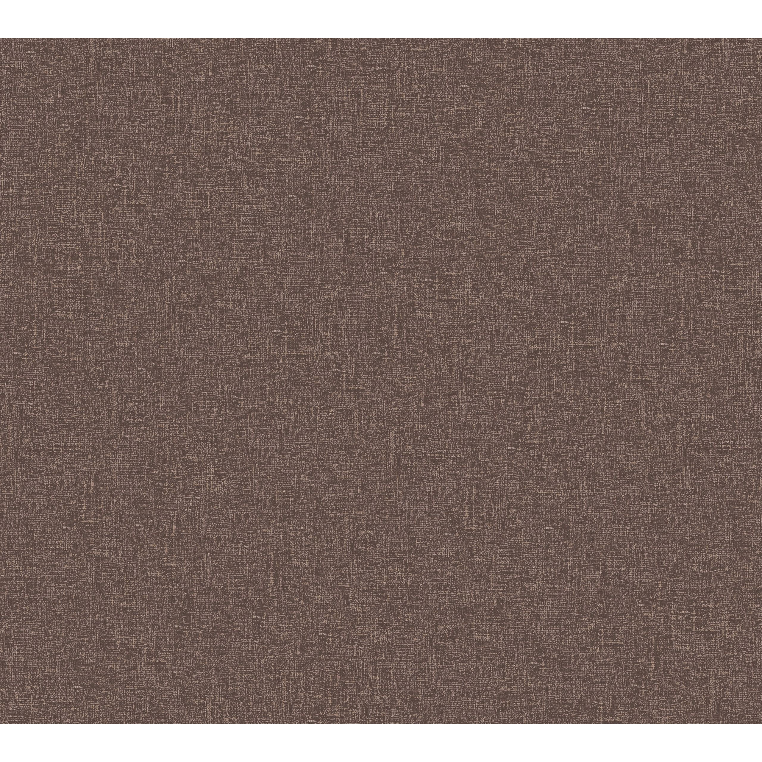 A.S. Creation | New Elegance | 375486 | Vliestapete | Einfarbig | Uni | 0.53 x 10.05 m | Braun