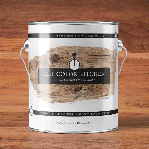 Holzlasur Teak | The Color Kitchen Tough Teak | Innen- und Außenbereich Seidenglänzend Holzlasur Teak | The Color Kitchen Tough Teak | Innen- und Außenbereich Seidenglänzend