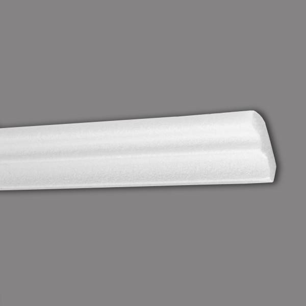 Wiesemann | Stuckleiste Eindhoven 04 | Polystyrol | 34 x 28 x 2000 mm | Deckenleiste | Weiß Wiesemann | Stuckleiste Eindhoven 04 | Polystyrol | 34 x 28 x 2000 mm | Deckenleiste | Weiß